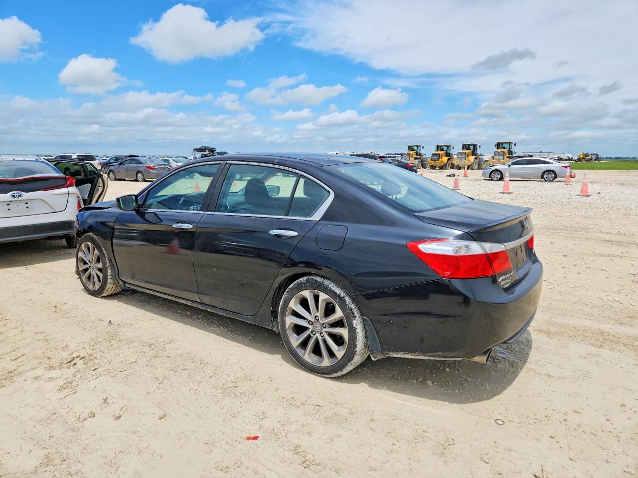2013 Honda Accord Sport Black vin: 1HGCR2F58DA100799