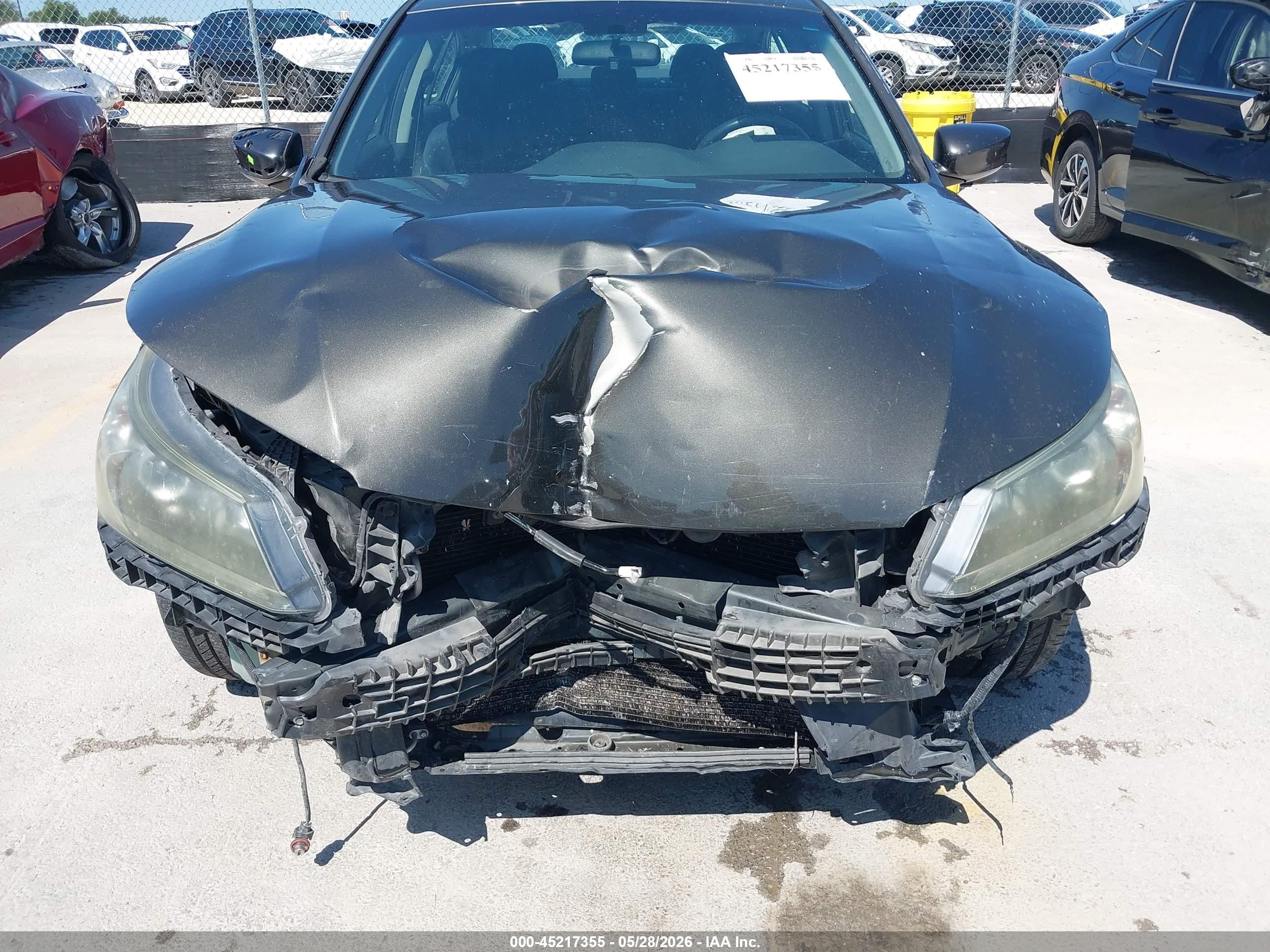 2013 Honda Accord Sport Gray vin: 1HGCR2F58DA124309