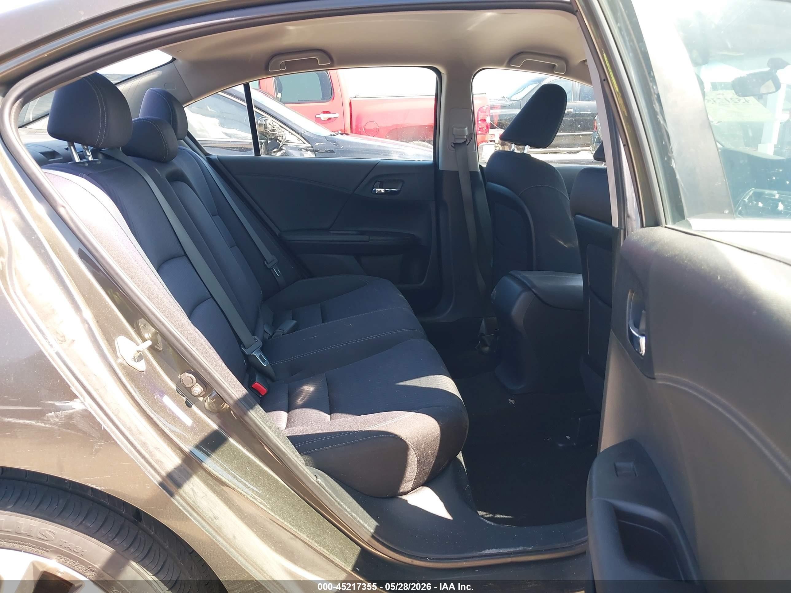 2013 Honda Accord Sport Gray vin: 1HGCR2F58DA124309