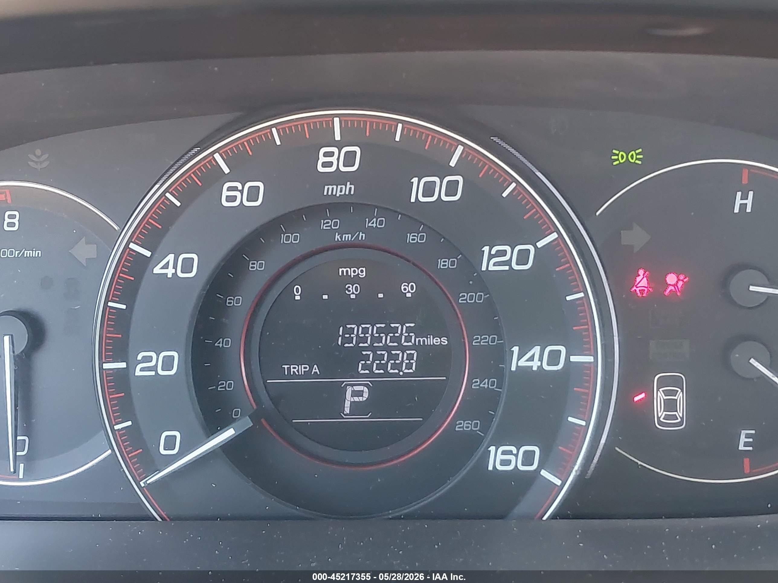 2013 Honda Accord Sport Gray vin: 1HGCR2F58DA124309