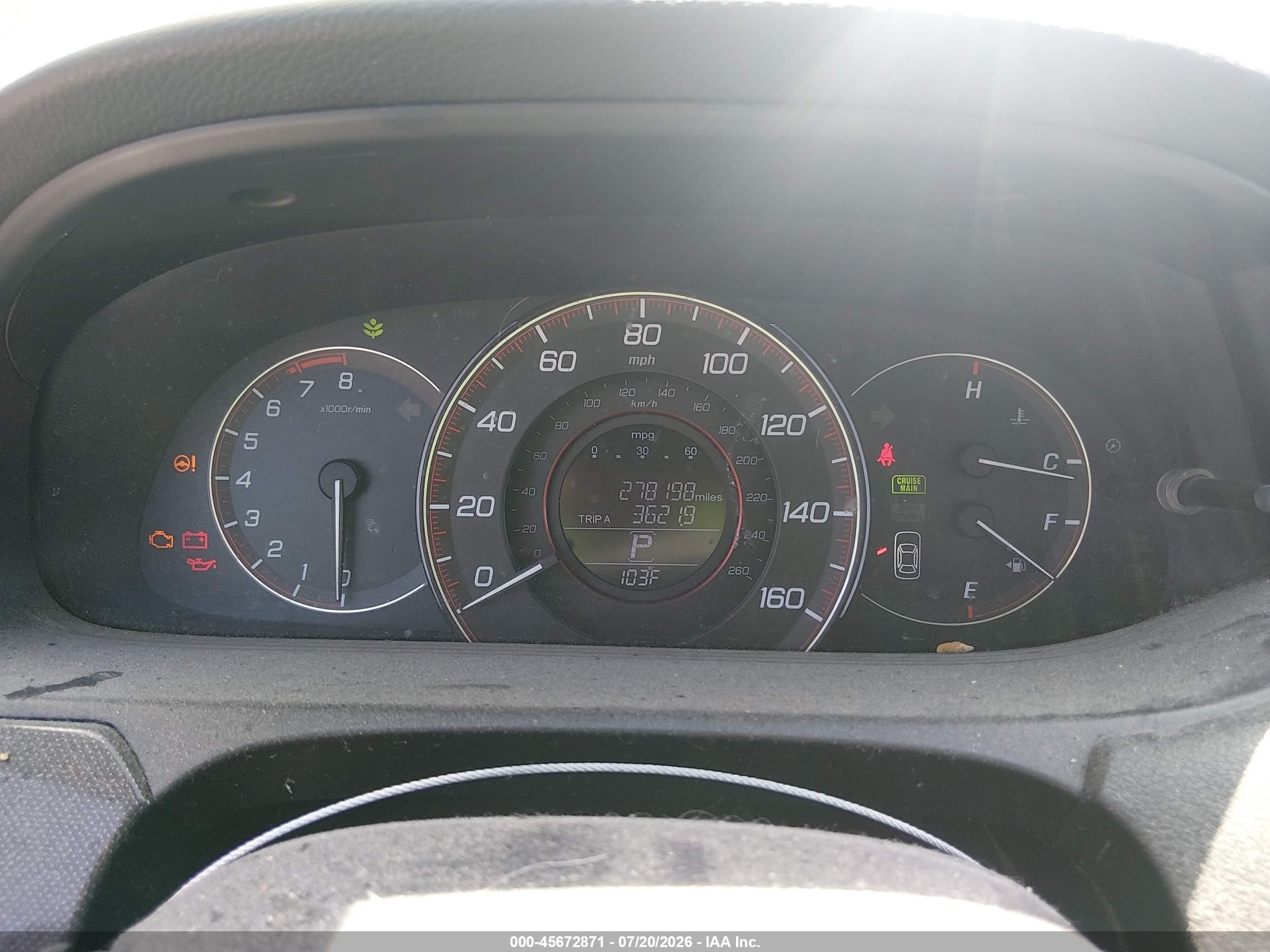 2013 Honda Accord Sport Черный vin: 1HGCR2F58DA149761