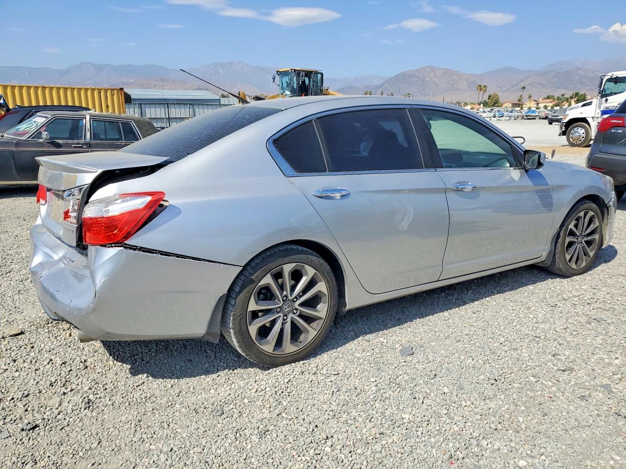 2013 Honda Accord Sport Серебряный vin: 1HGCR2F58DA183991