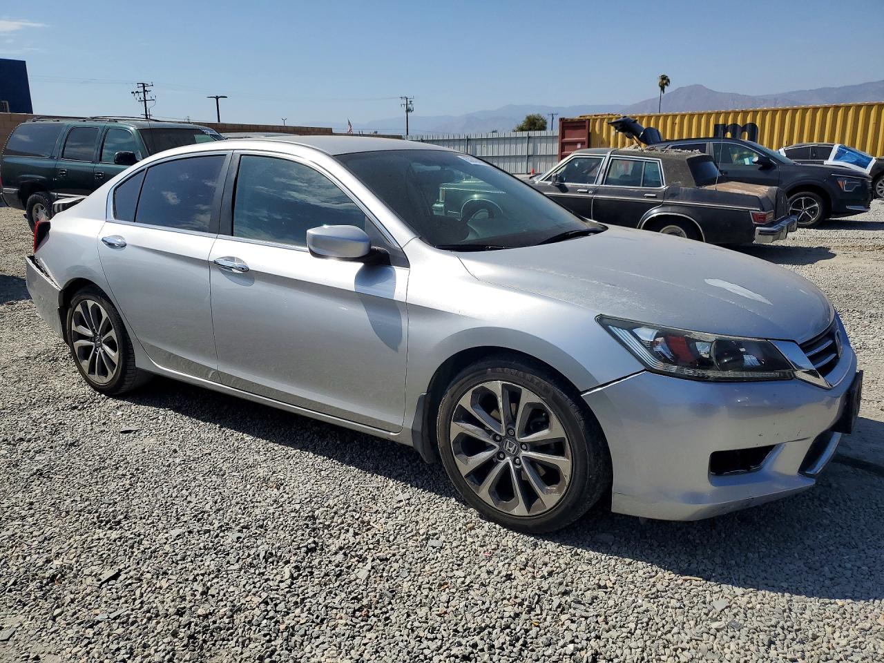 2013 Honda Accord Sport Серебряный vin: 1HGCR2F58DA183991