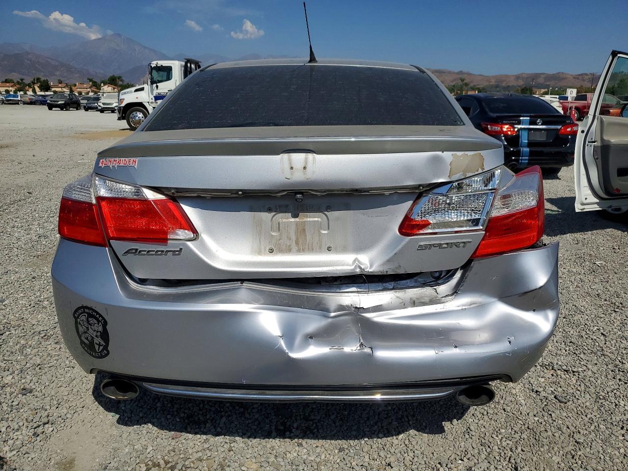 2013 Honda Accord Sport Серебряный vin: 1HGCR2F58DA183991