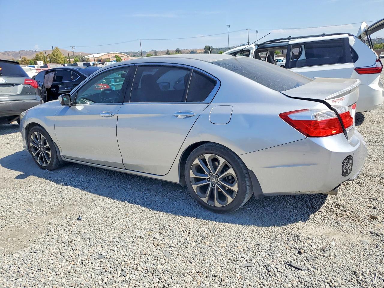2013 Honda Accord Sport Серебряный vin: 1HGCR2F58DA183991