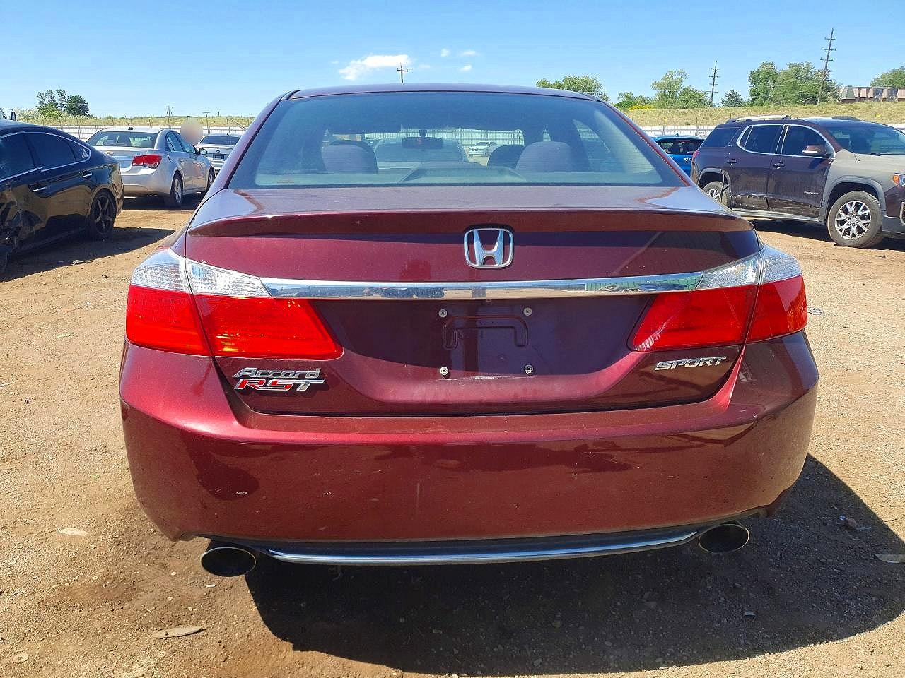2013 Honda Accord Sport Maroon vin: 1HGCR2F58DA208386