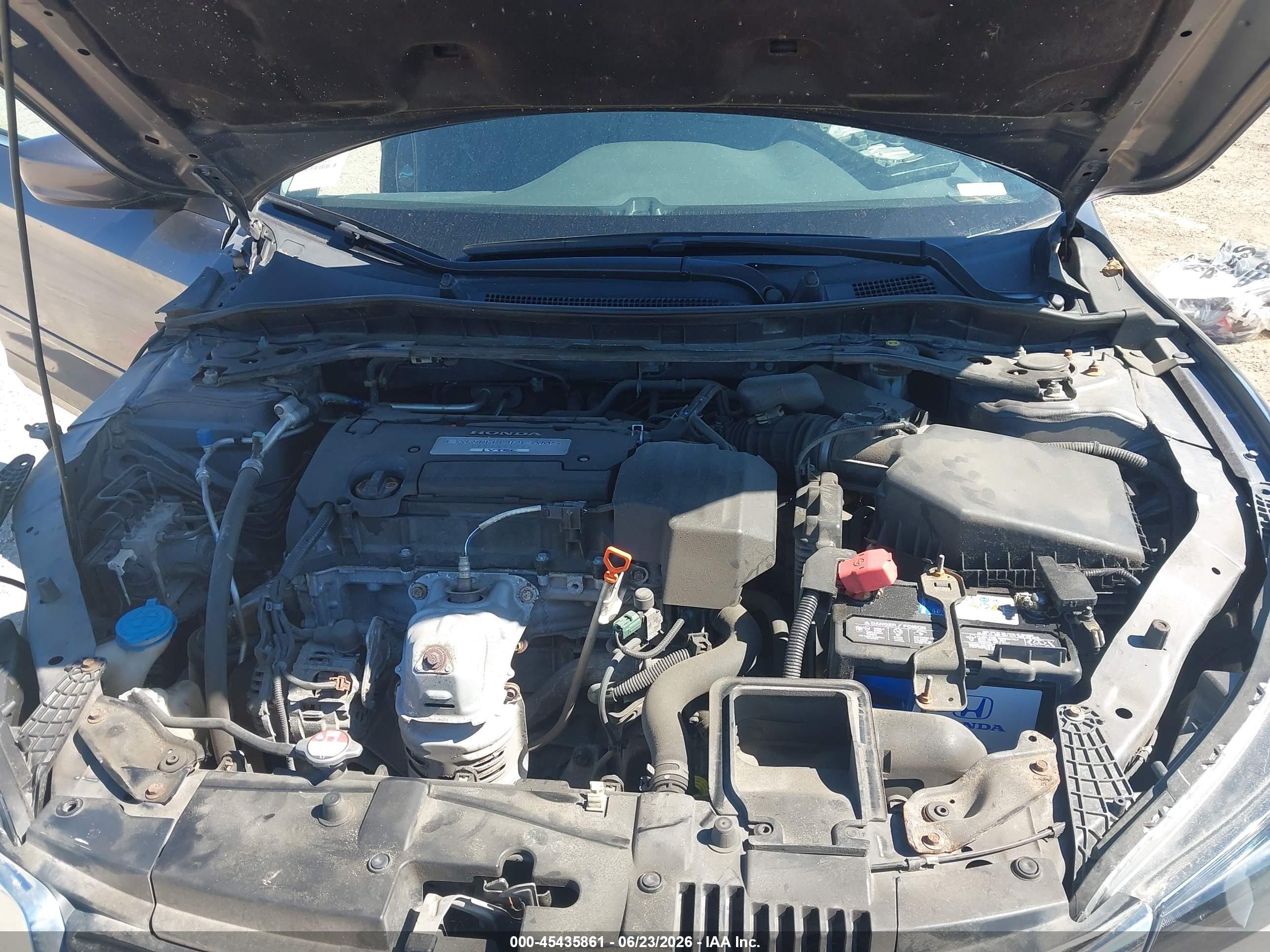 2013 Honda Accord Sport Gray vin: 1HGCR2F58DA224538