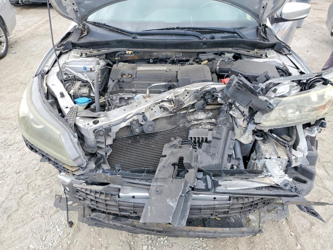 2013 Honda Accord Sport Silver vin: 1HGCR2F58DA231408