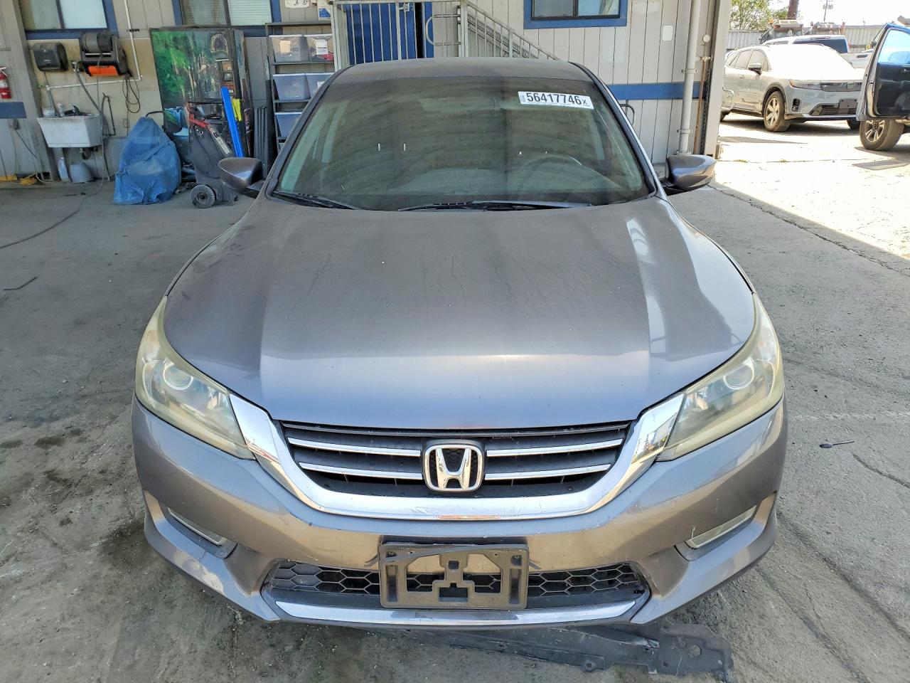 2013 Honda Accord Sport Gray vin: 1HGCR2F58DA238911