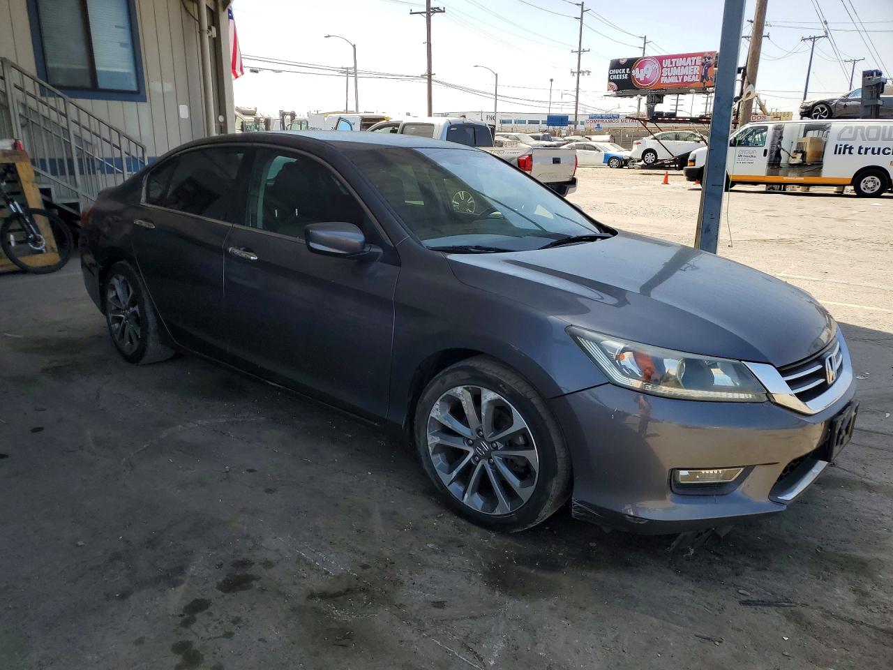 2013 Honda Accord Sport Gray vin: 1HGCR2F58DA238911