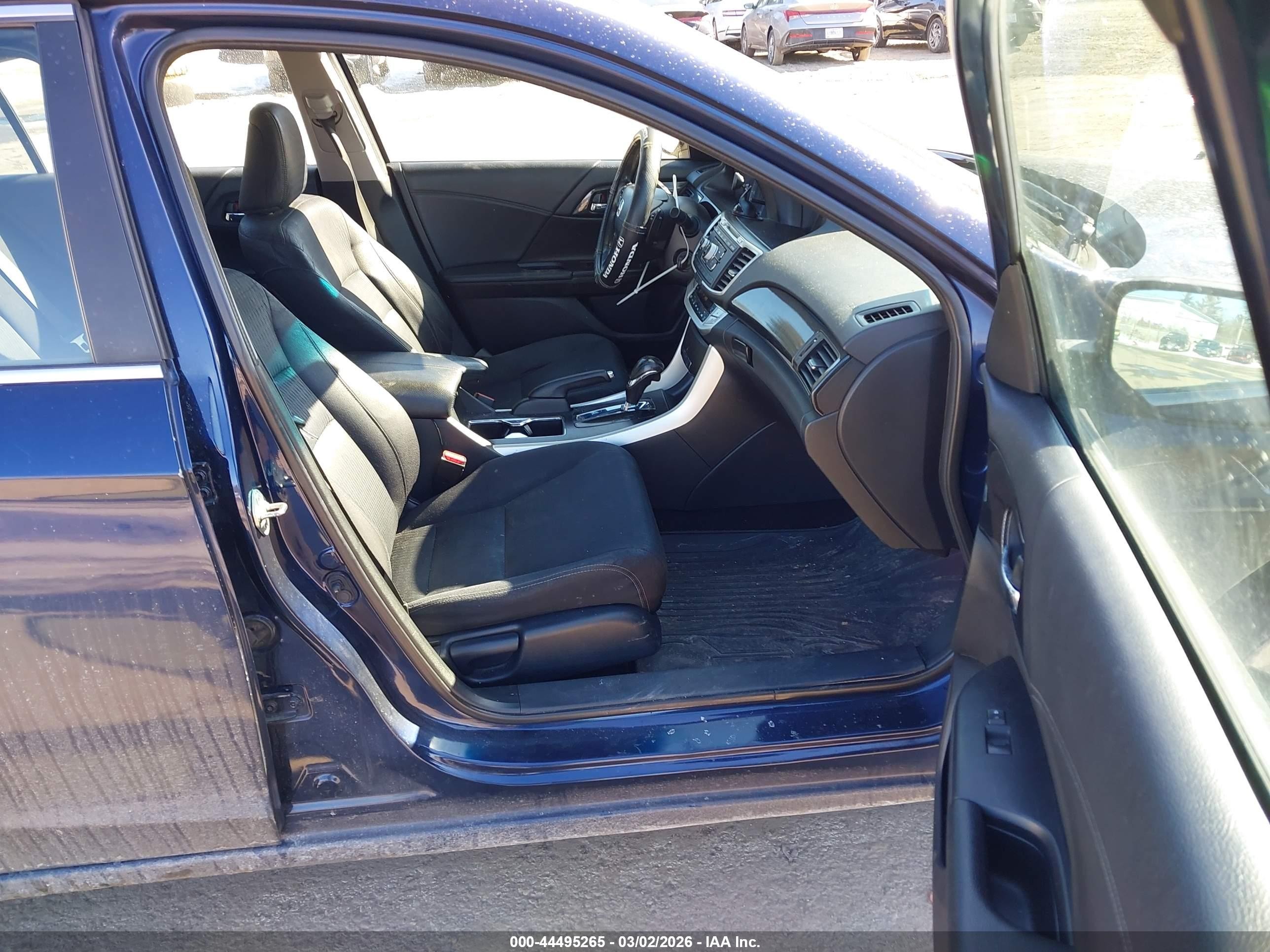 2013 Honda Accord Sport Blue vin: 1HGCR2F58DA267535