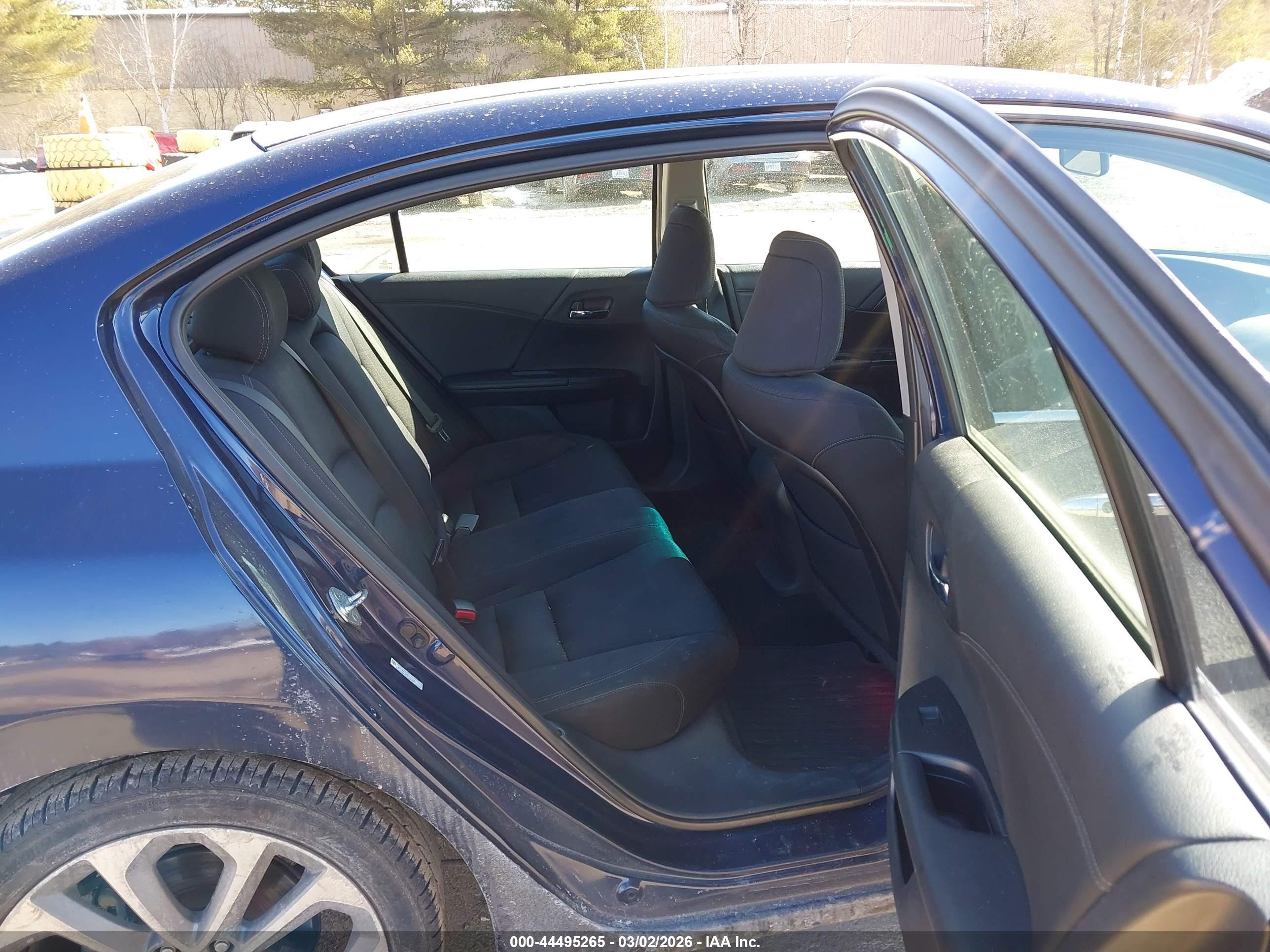 2013 Honda Accord Sport Blue vin: 1HGCR2F58DA267535