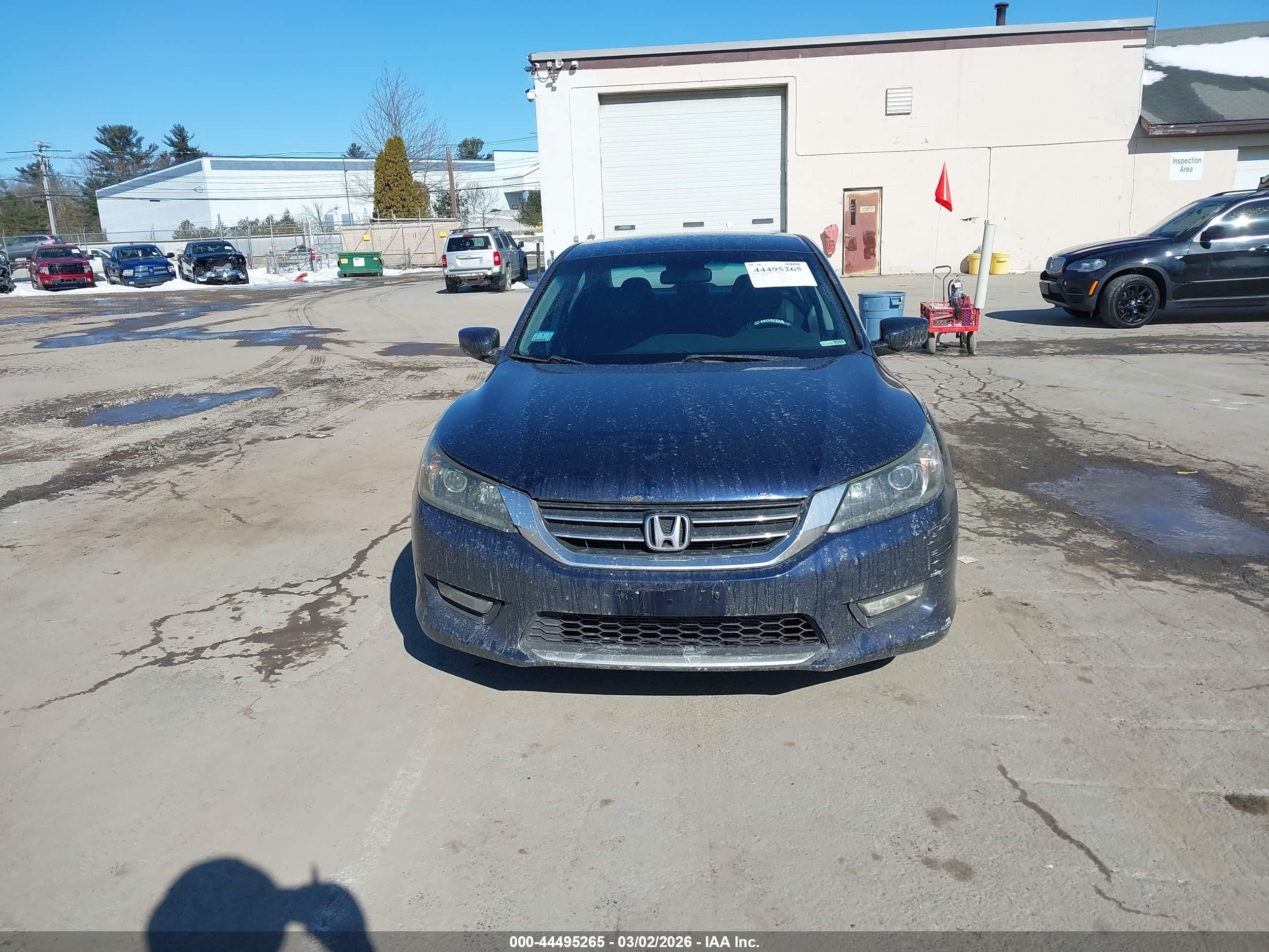 2013 Honda Accord Sport Blue vin: 1HGCR2F58DA267535