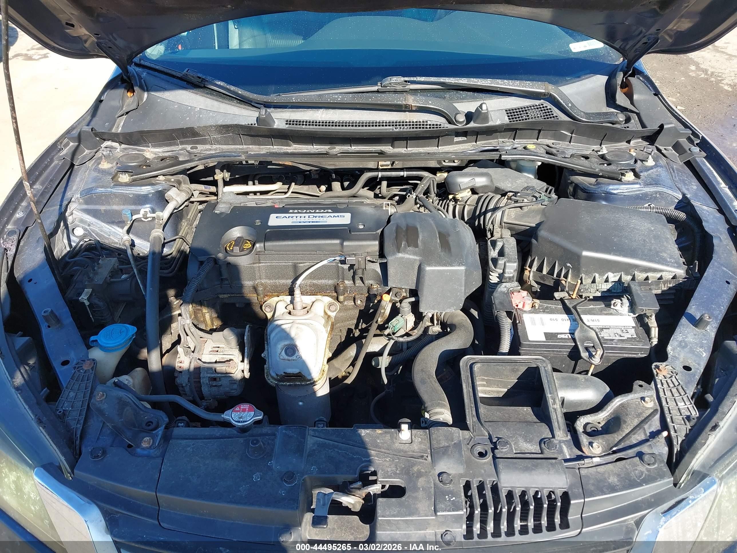 2013 Honda Accord Sport Blue vin: 1HGCR2F58DA267535