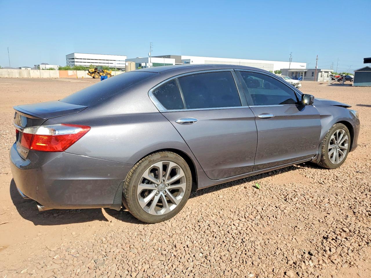 2013 Honda Accord Sport Gray vin: 1HGCR2F58DA268622