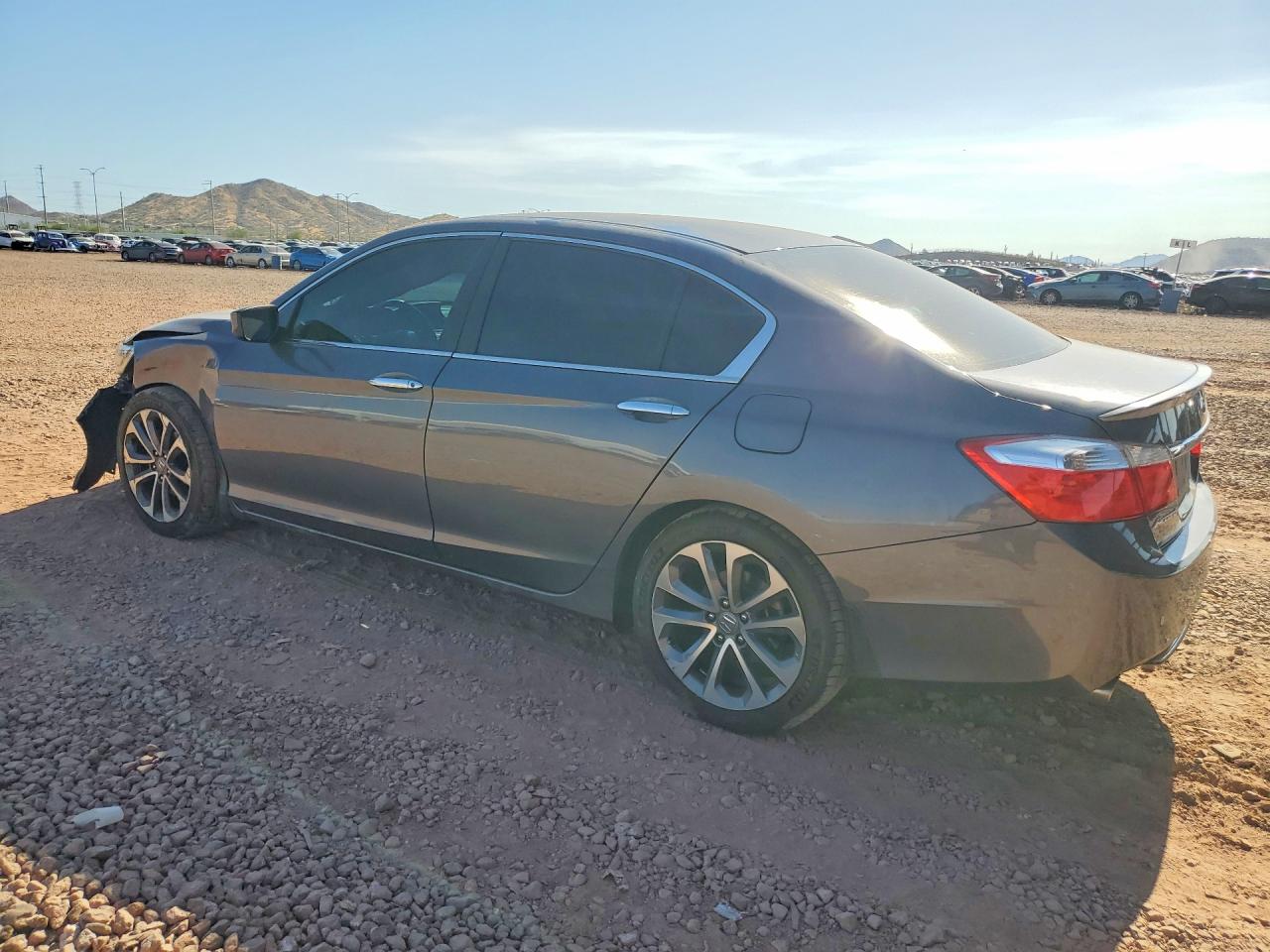 2013 Honda Accord Sport Gray vin: 1HGCR2F58DA268622