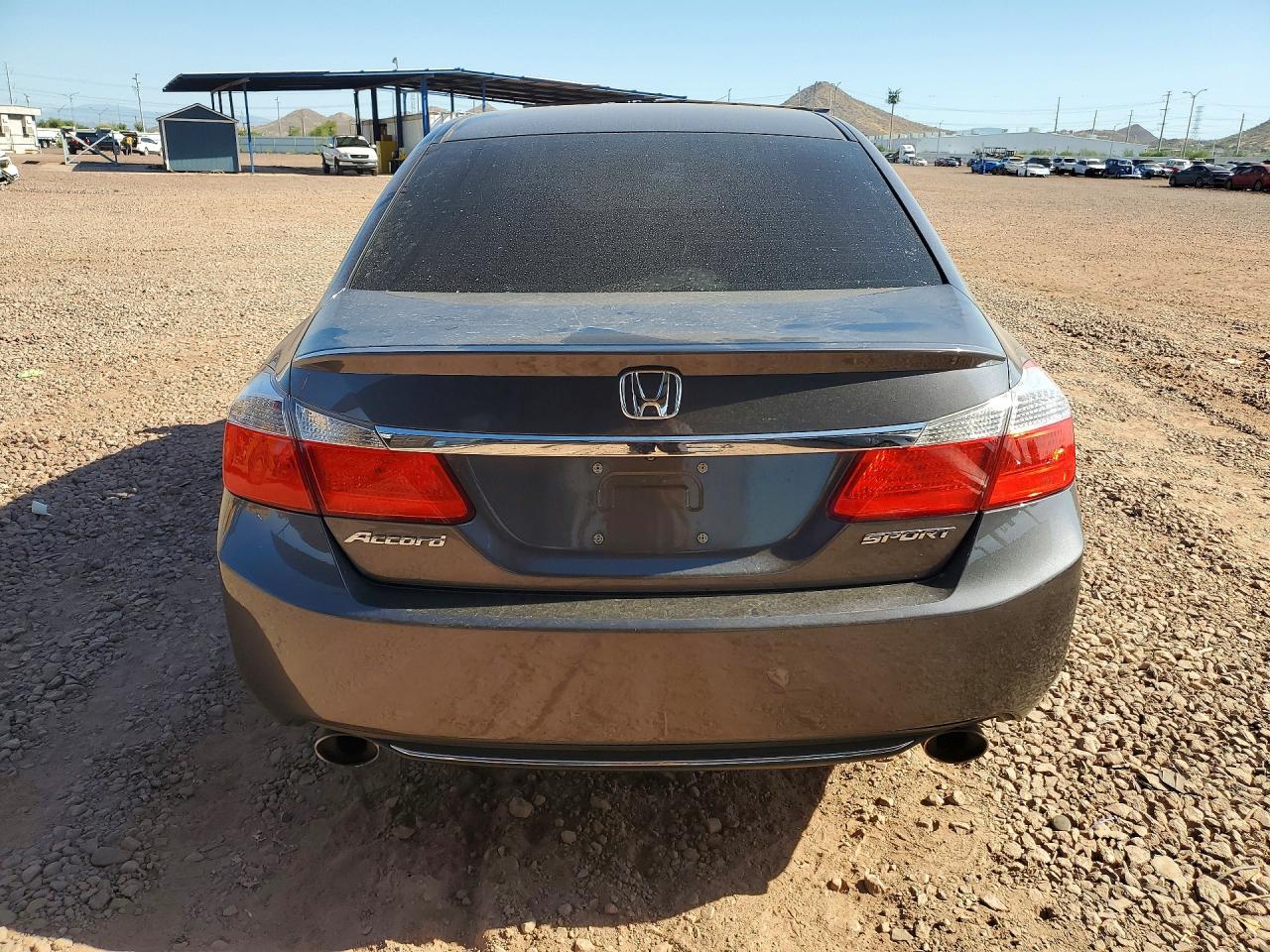 2013 Honda Accord Sport Gray vin: 1HGCR2F58DA268622