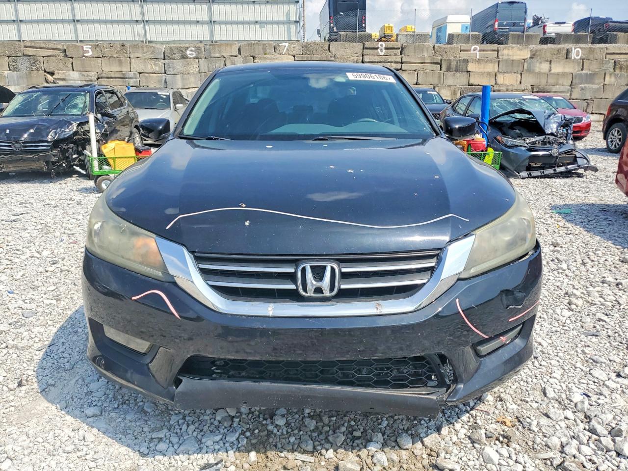 2014 Honda Accord Sport Black vin: 1HGCR2F58EA046485