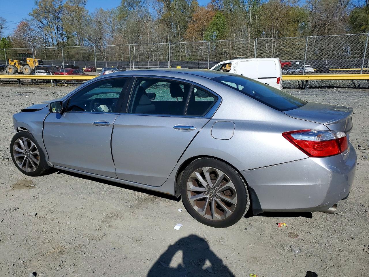 2014 Honda Accord Sport Серебряный vin: 1HGCR2F58EA059799