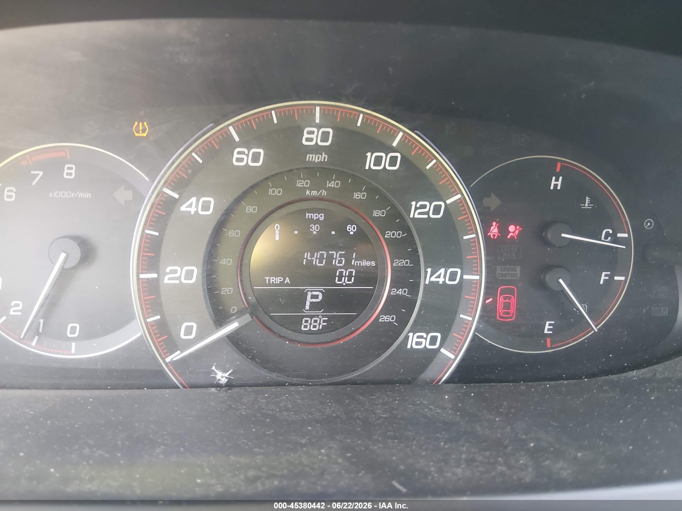 2014 Honda Accord Sport Gray vin: 1HGCR2F58EA087215