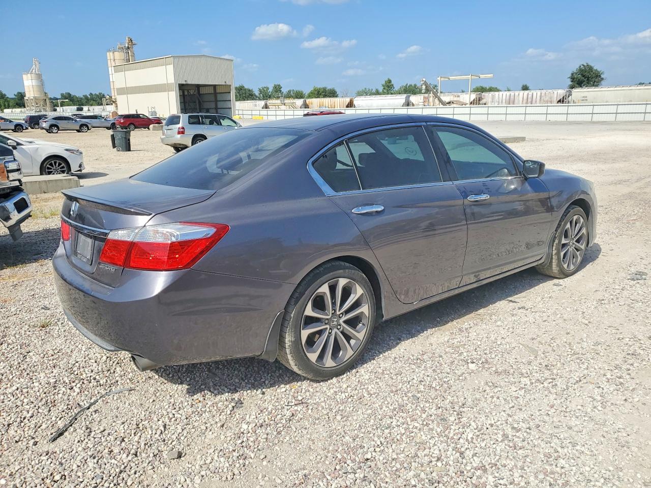 2014 Honda Accord Sport Gray vin: 1HGCR2F58EA091894