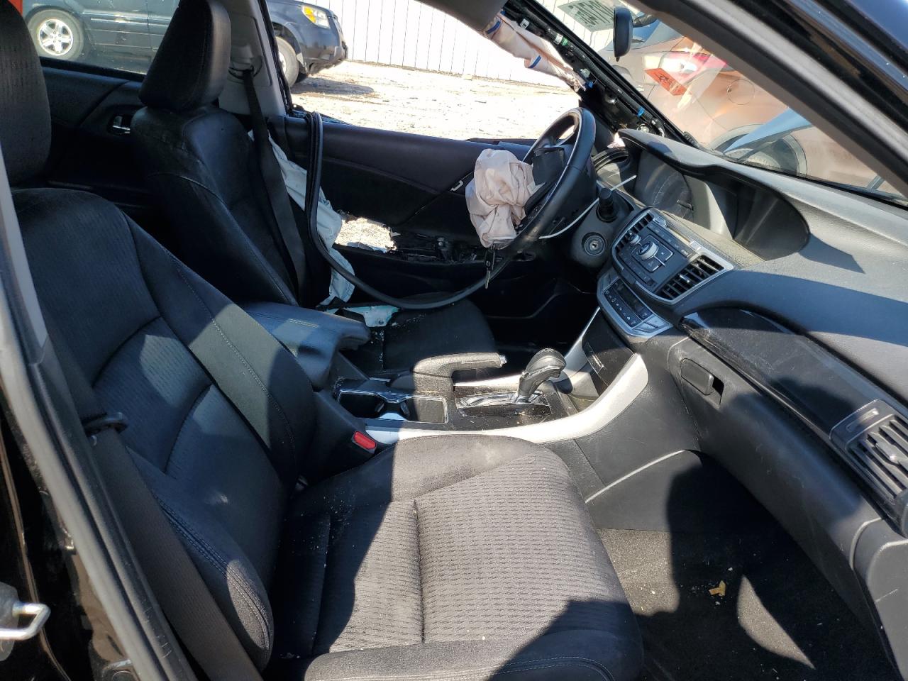 2014 Honda Accord Sport Черный vin: 1HGCR2F58EA100738