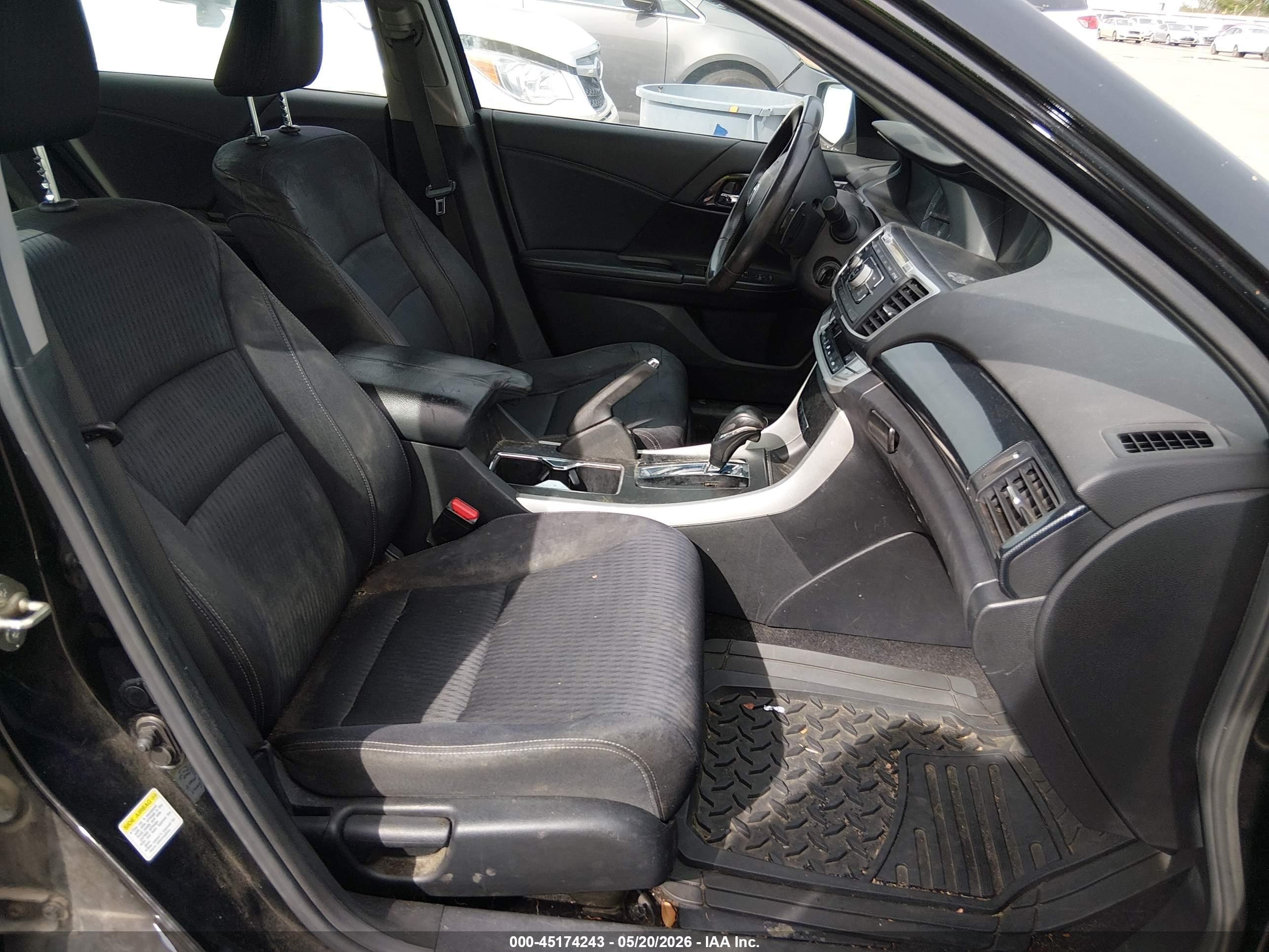 2014 Honda Accord Sport Black vin: 1HGCR2F58EA104479