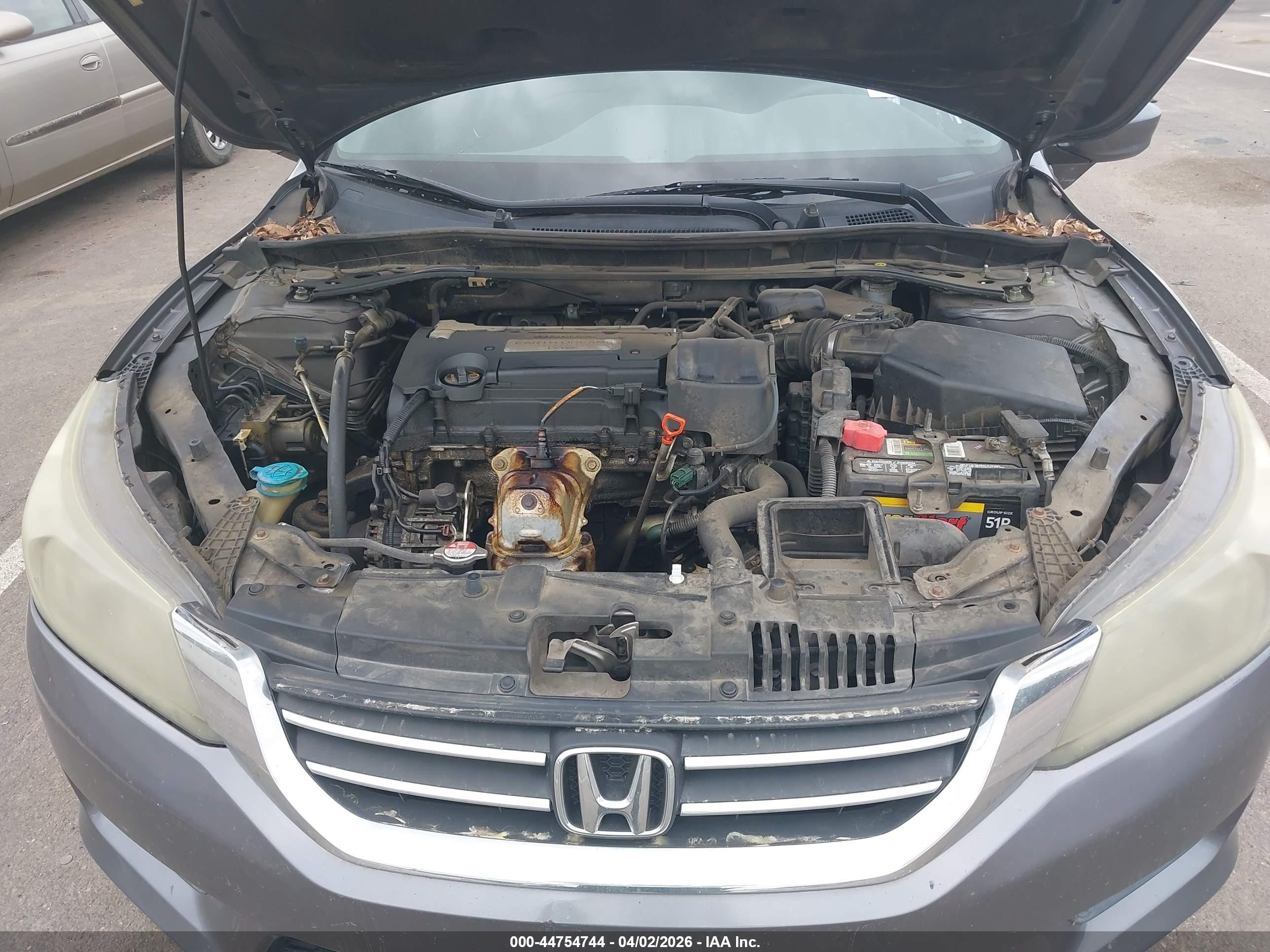2014 Honda Accord Sport Gray vin: 1HGCR2F58EA135716