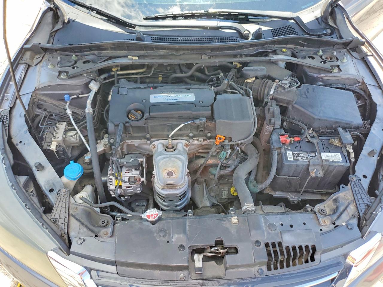 2014 Honda Accord Sport Gray vin: 1HGCR2F58EA138275