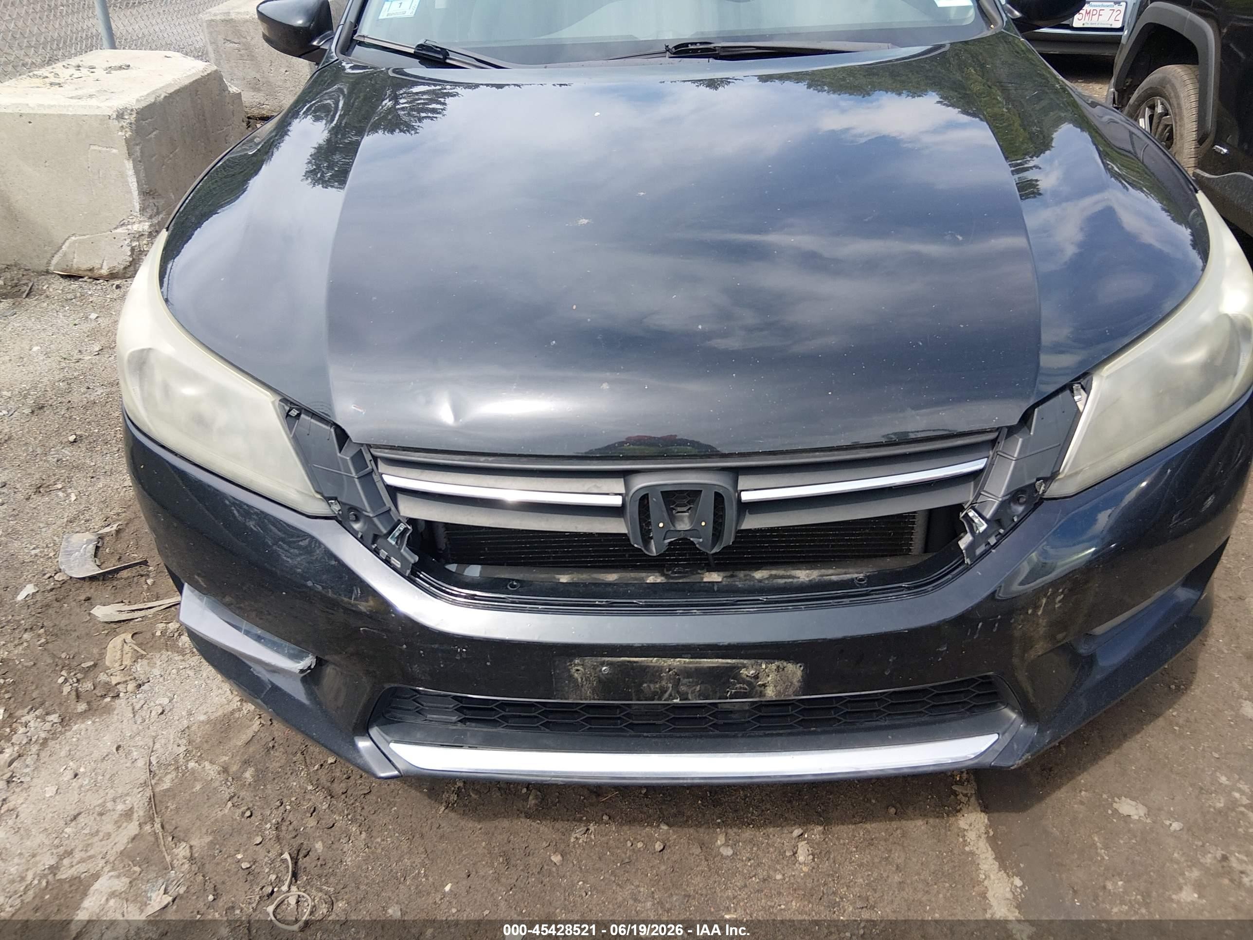 2014 Honda Accord Sport Black vin: 1HGCR2F58EA170689