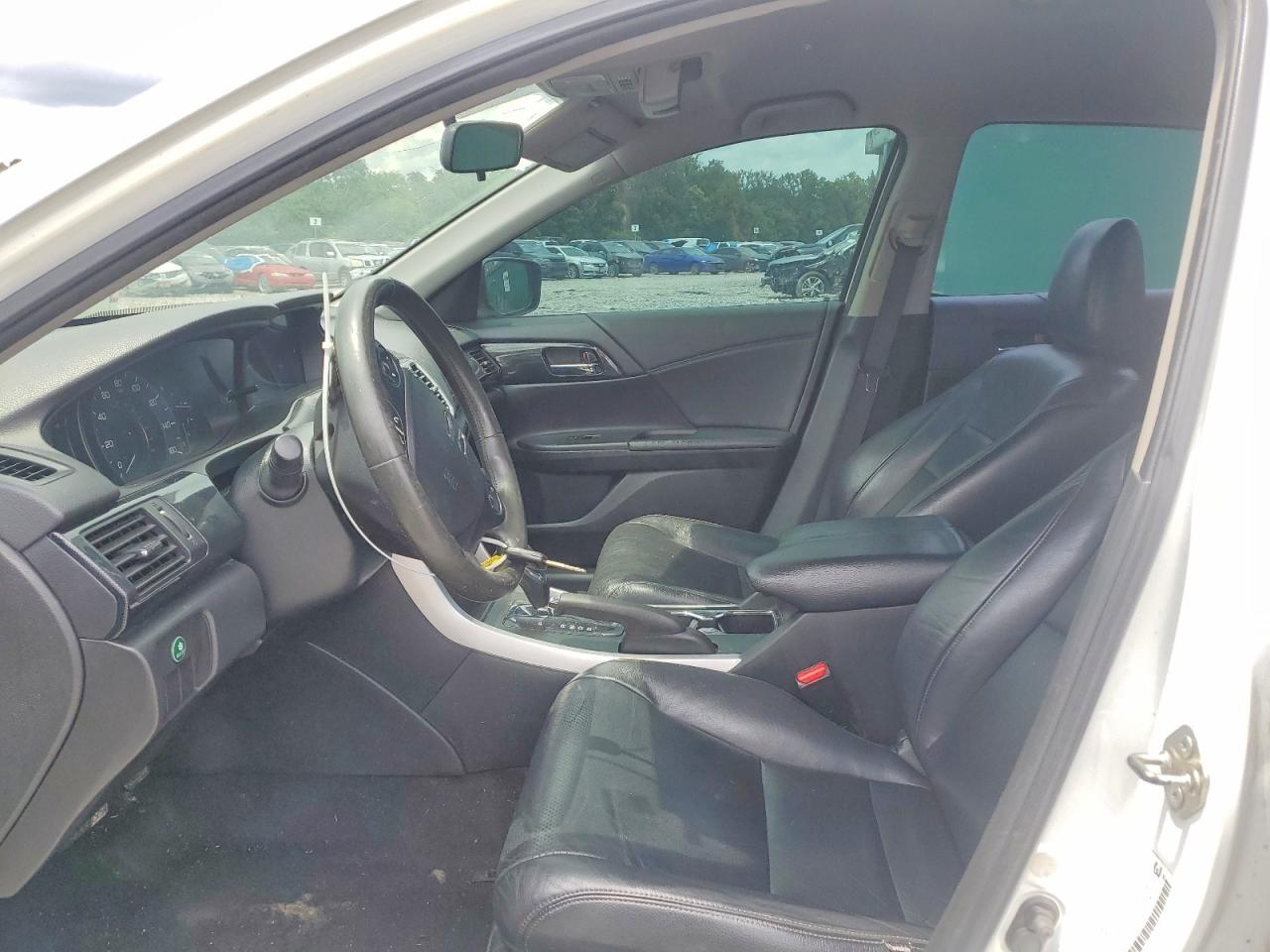 2014 Honda Accord Sport White vin: 1HGCR2F58EA178548