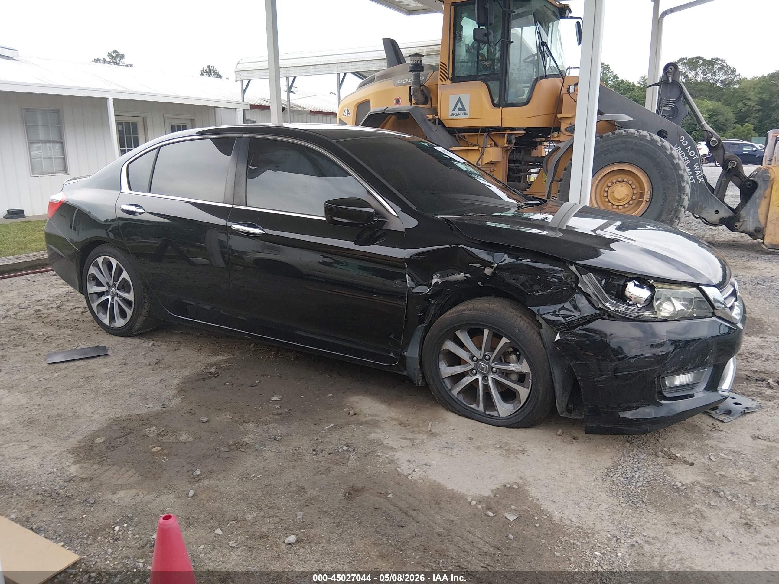 2014 Honda Accord Sport Black vin: 1HGCR2F58EA216151