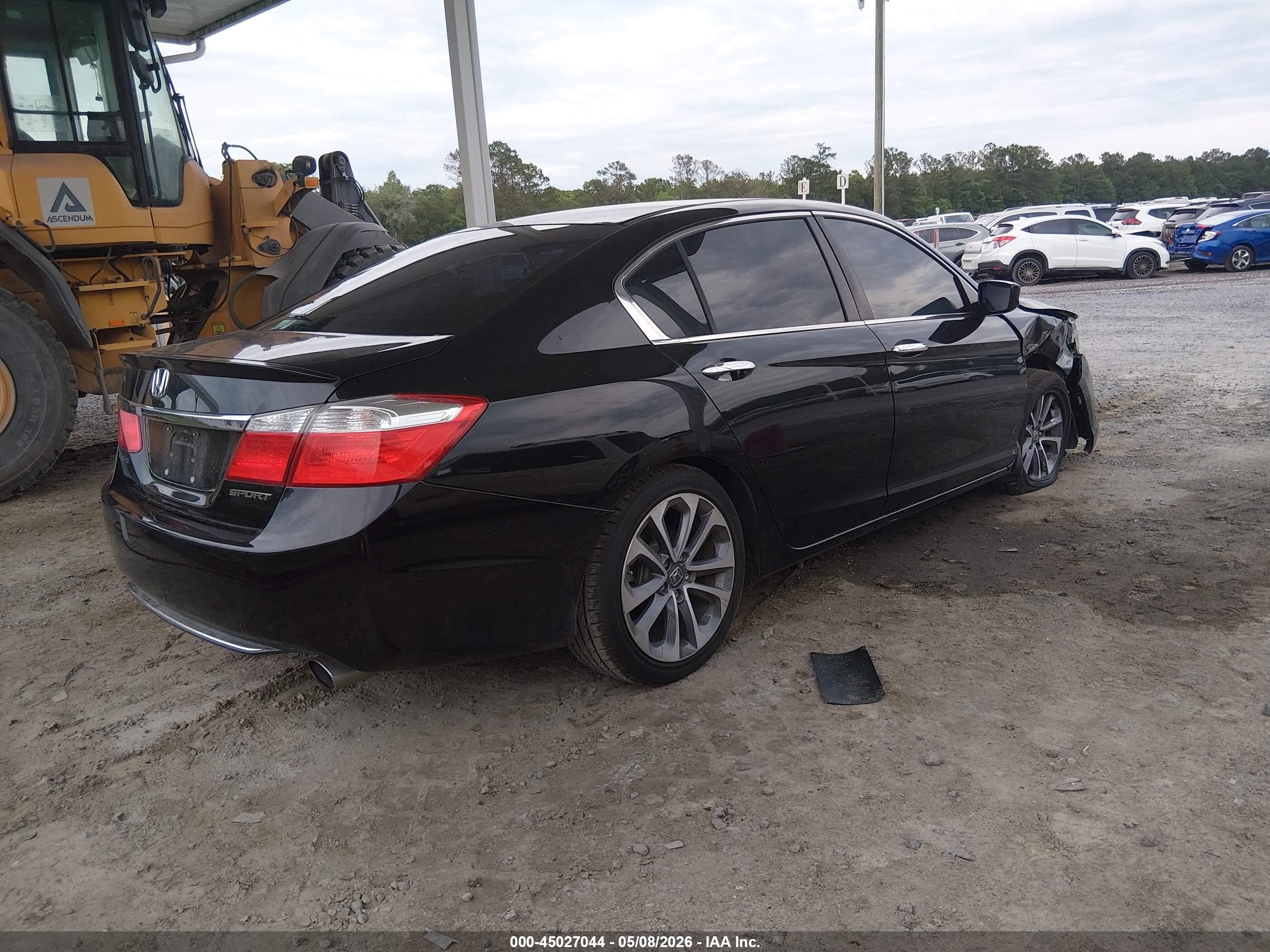 2014 Honda Accord Sport Black vin: 1HGCR2F58EA216151