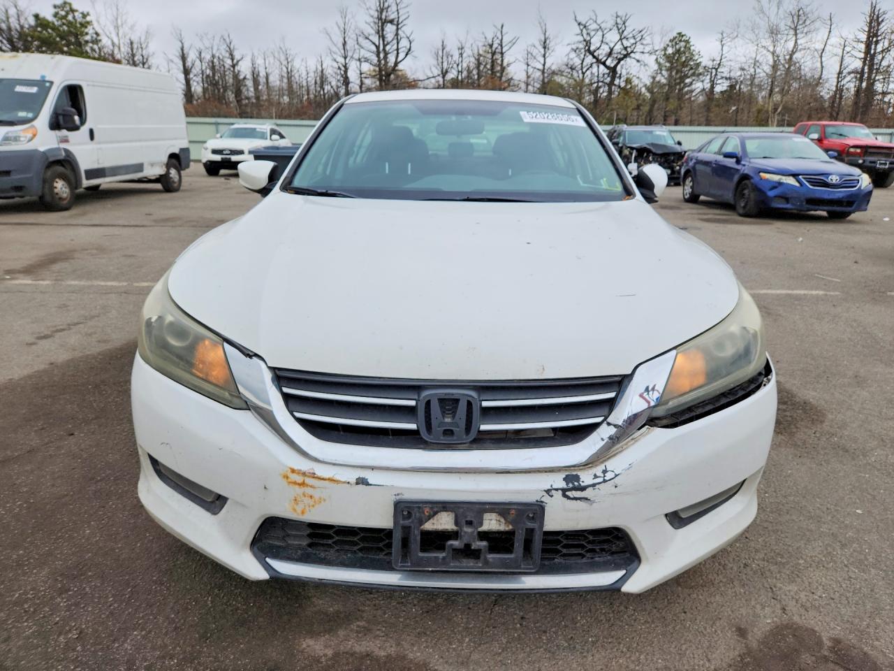 2014 Honda Accord Sport White vin: 1HGCR2F58EA217560