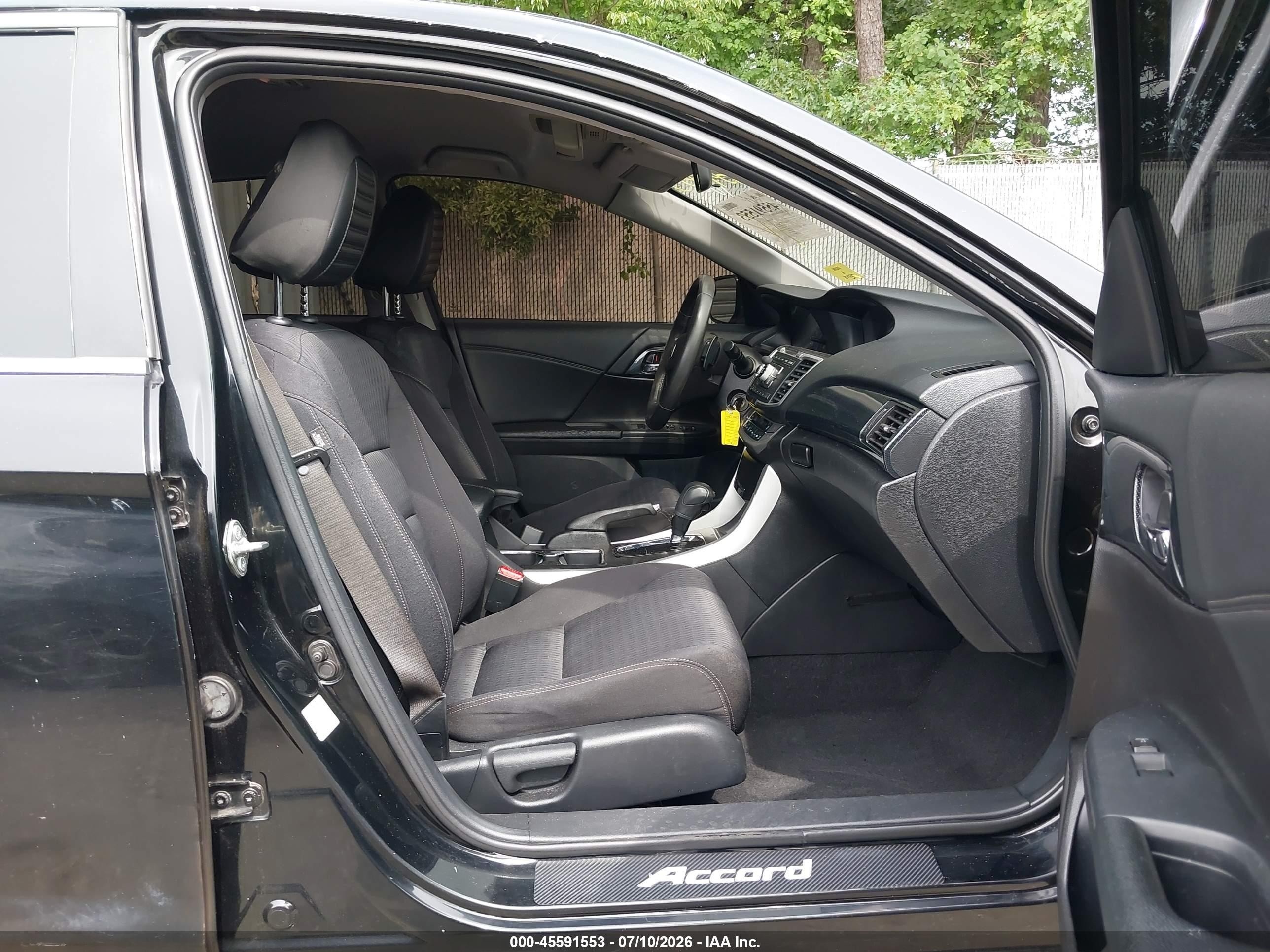 2014 Honda Accord Sport Black vin: 1HGCR2F58EA269481