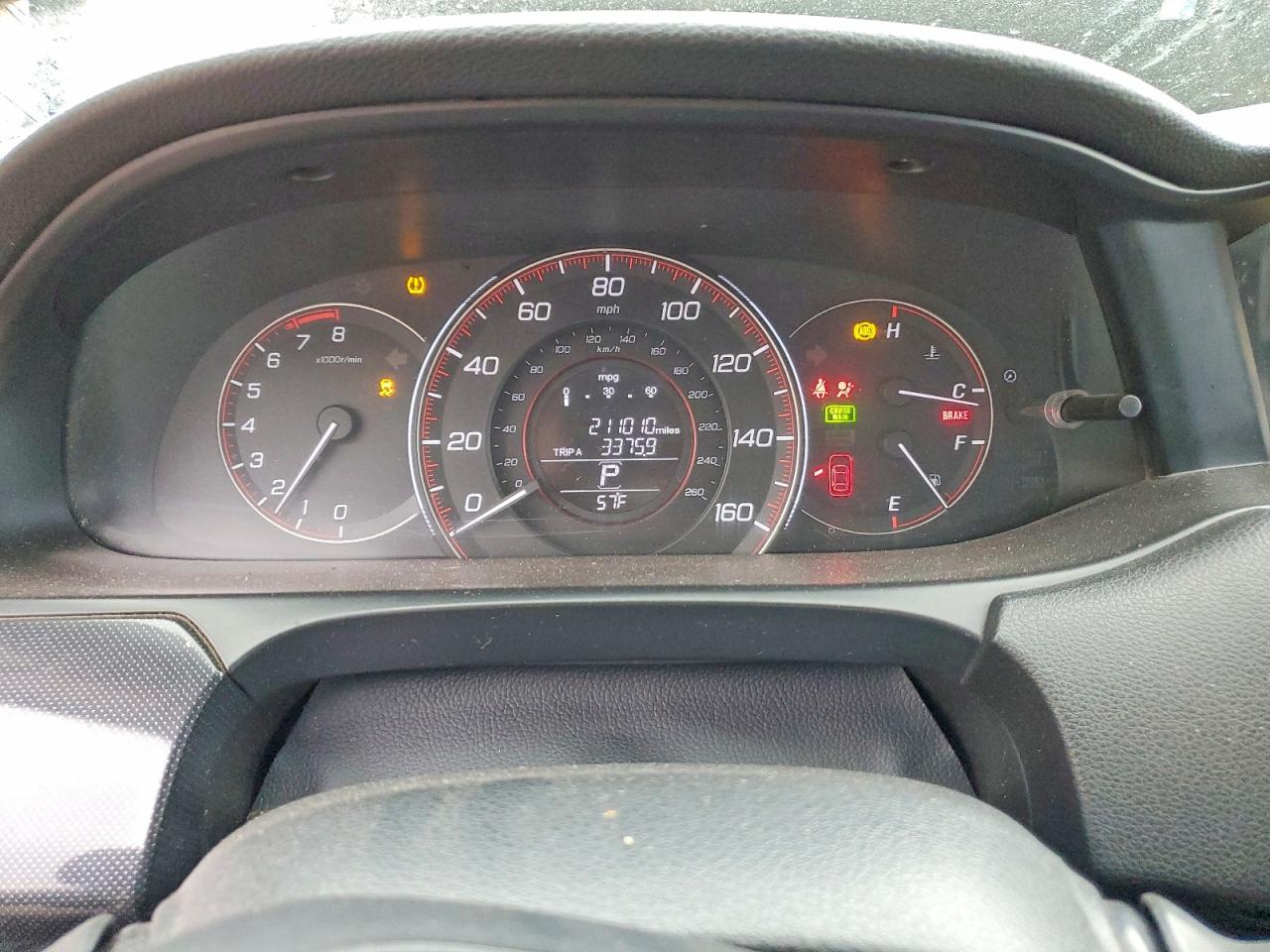 2014 Honda Accord Черный vin: 1HGCR2F58EA283316