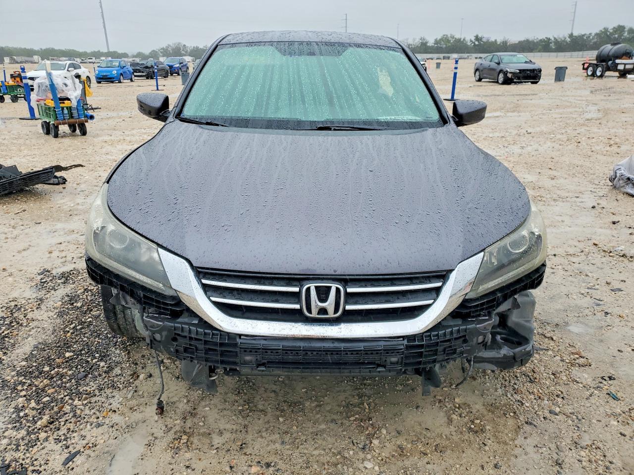 2014 Honda Accord Sport Gray vin: 1HGCR2F58EA300096