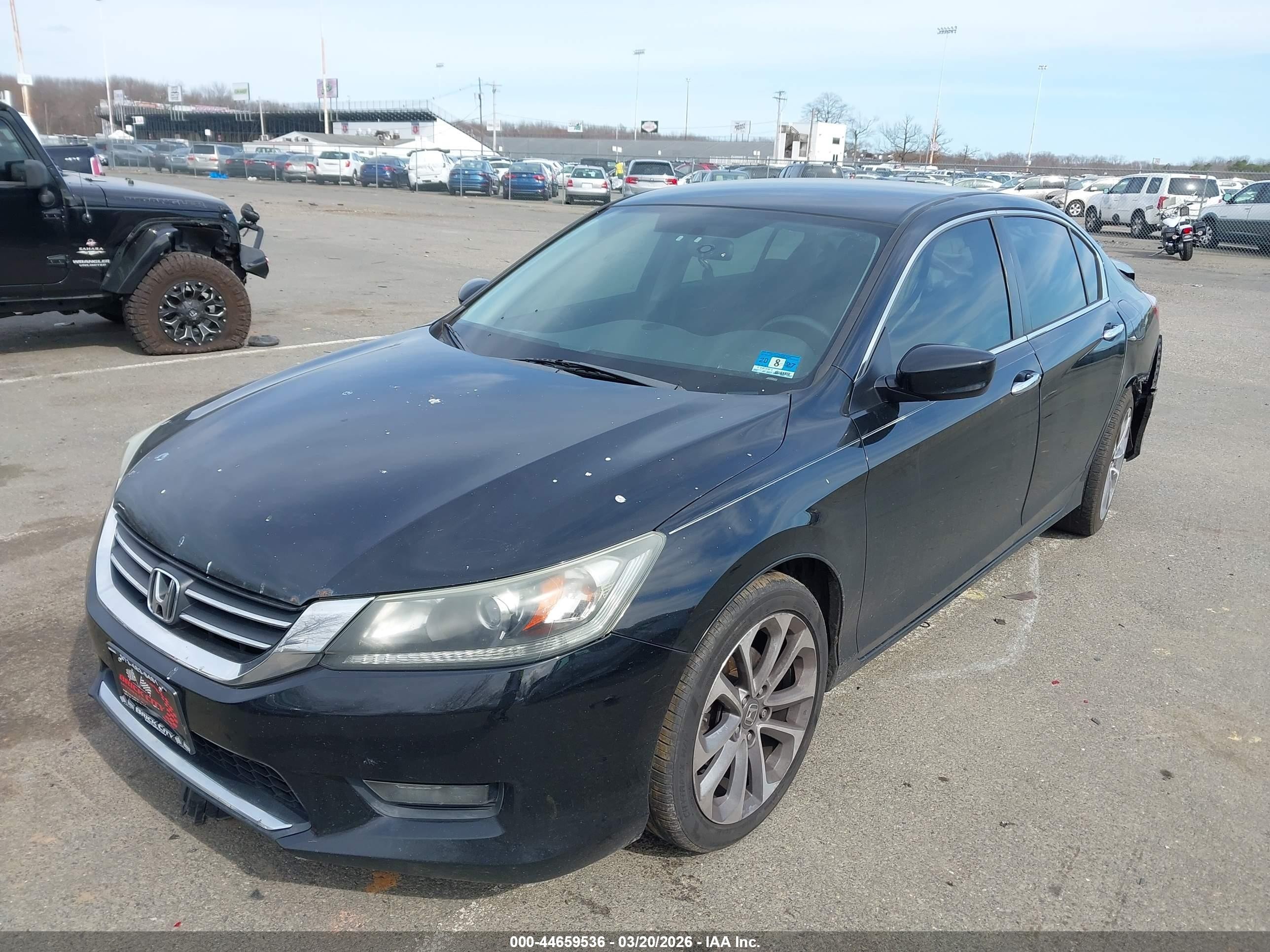 2015 Honda Accord Sport Black vin: 1HGCR2F58FA015142