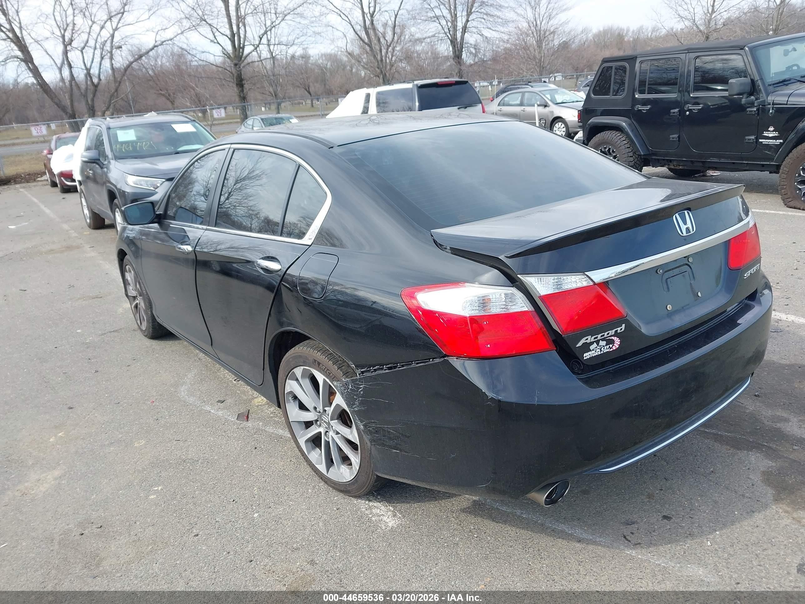 2015 Honda Accord Sport Black vin: 1HGCR2F58FA015142