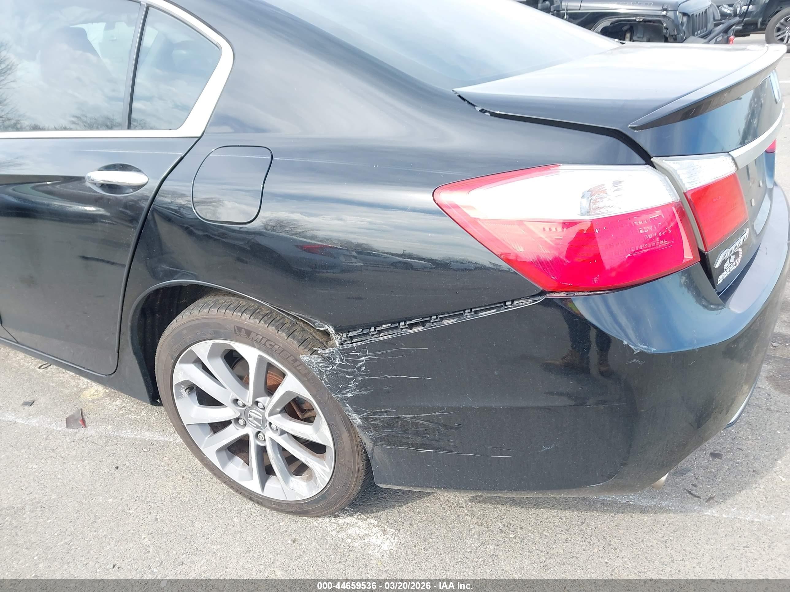 2015 Honda Accord Sport Black vin: 1HGCR2F58FA015142
