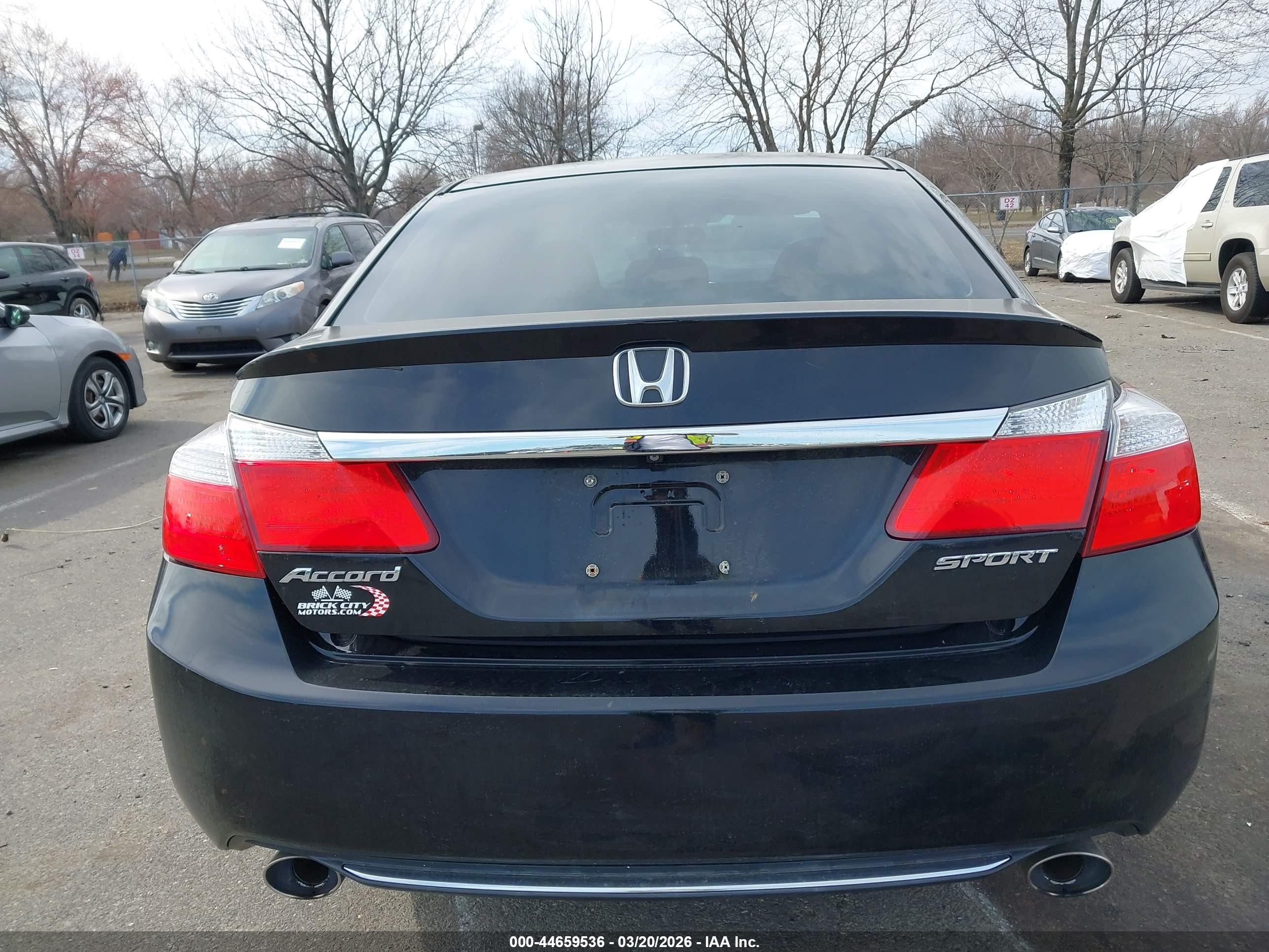 2015 Honda Accord Sport Black vin: 1HGCR2F58FA015142