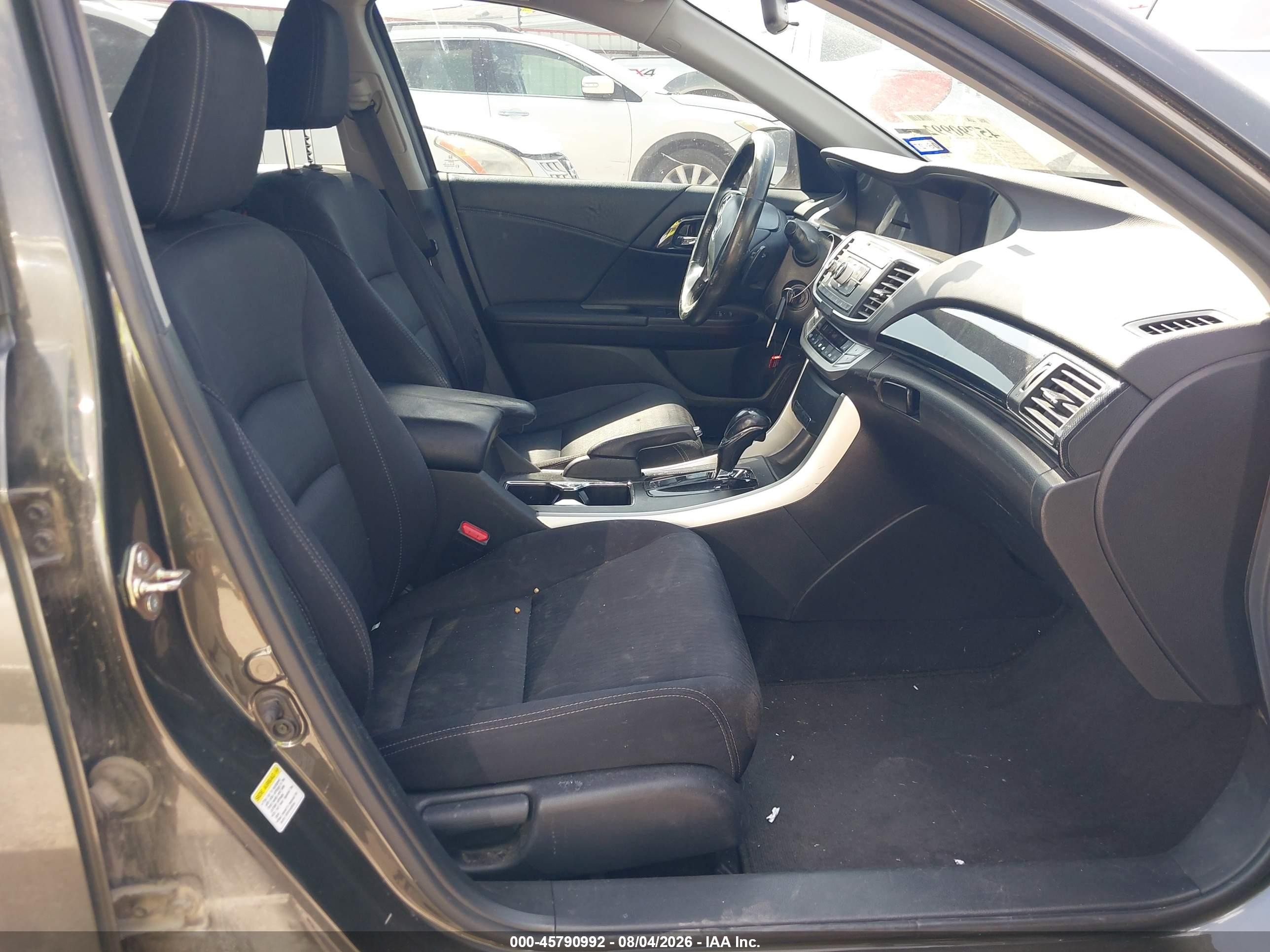 2015 Honda Accord Sport Gray vin: 1HGCR2F58FA064079