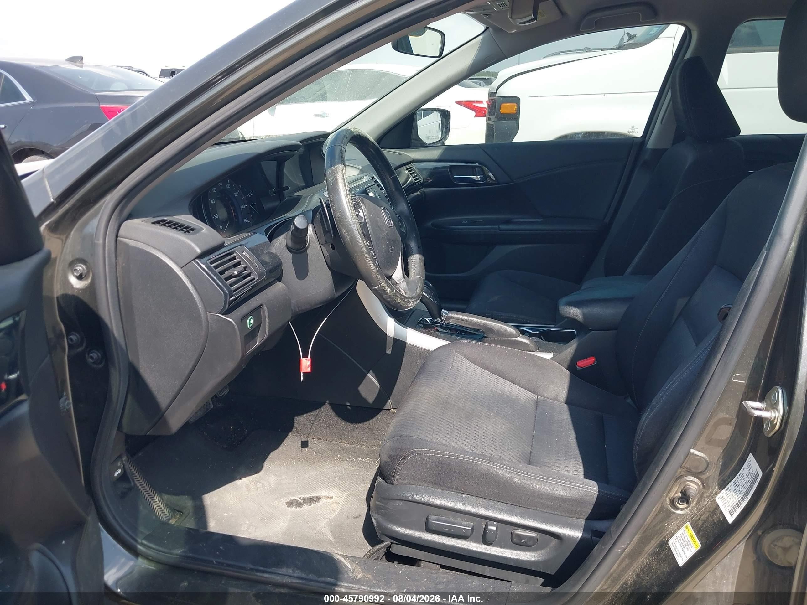 2015 Honda Accord Sport Gray vin: 1HGCR2F58FA064079