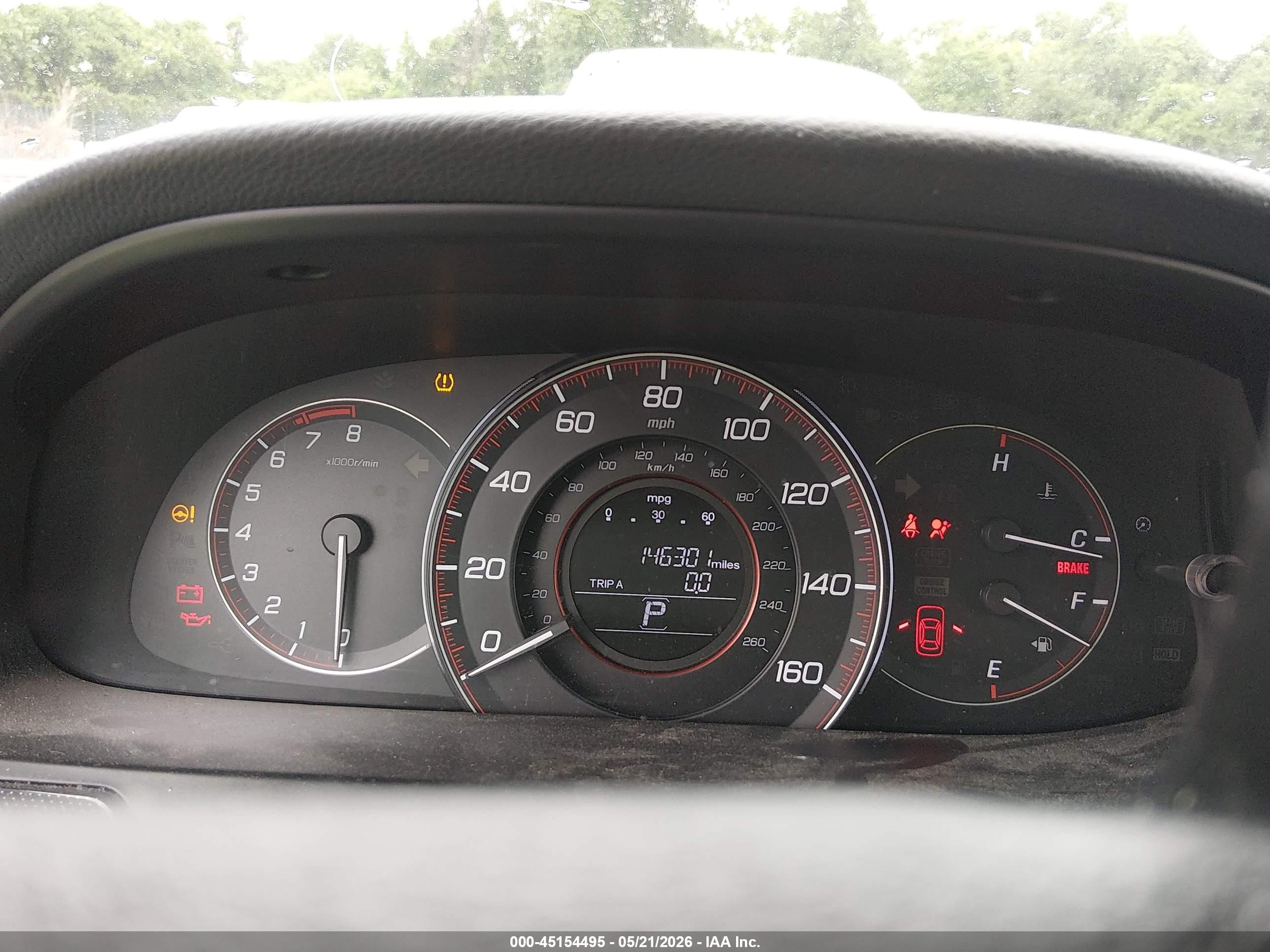 2015 Honda Accord Sport Blue vin: 1HGCR2F58FA085465