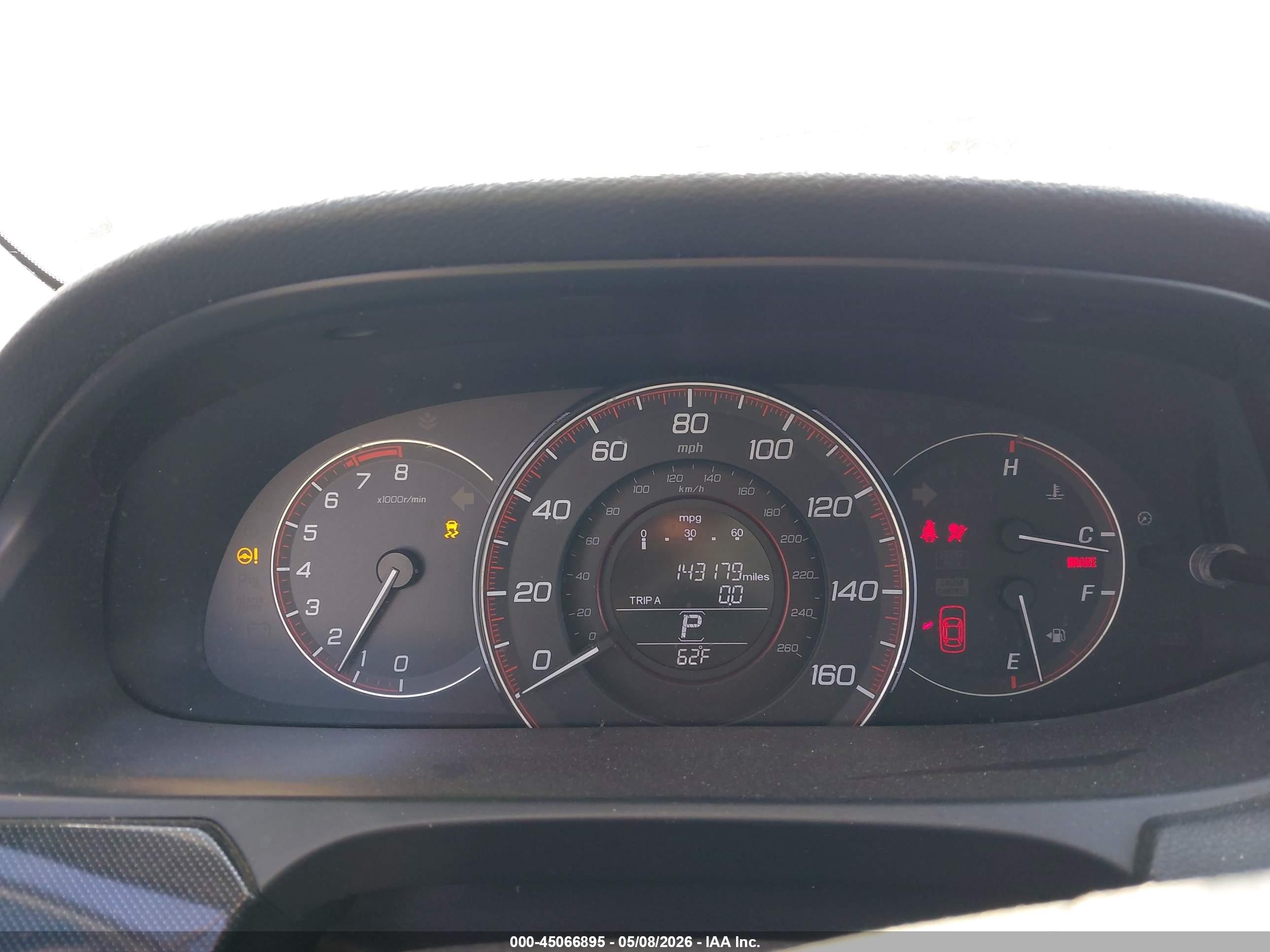 2015 Honda Accord Sport White vin: 1HGCR2F58FA088463