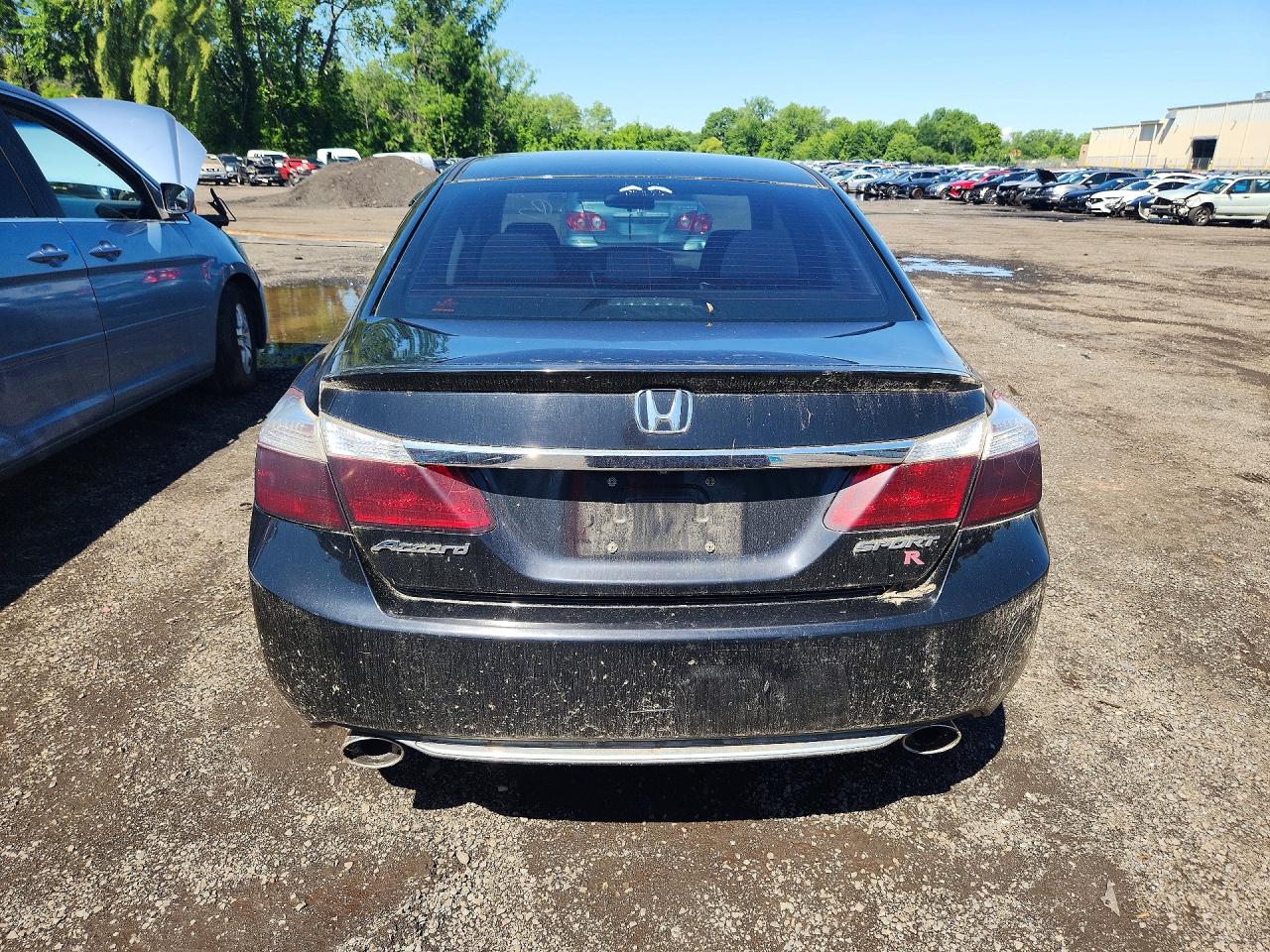 2015 Honda Accord Sport Black vin: 1HGCR2F58FA089368