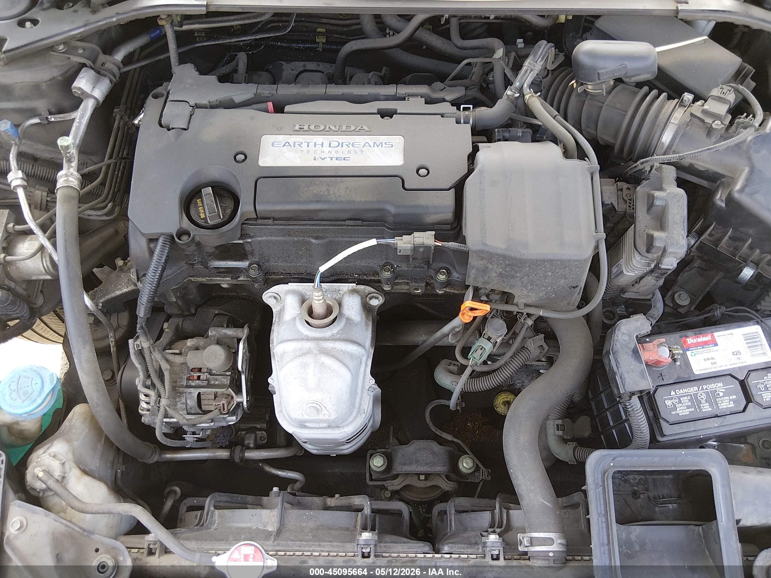 2015 Honda Accord Sport Черный vin: 1HGCR2F58FA108436