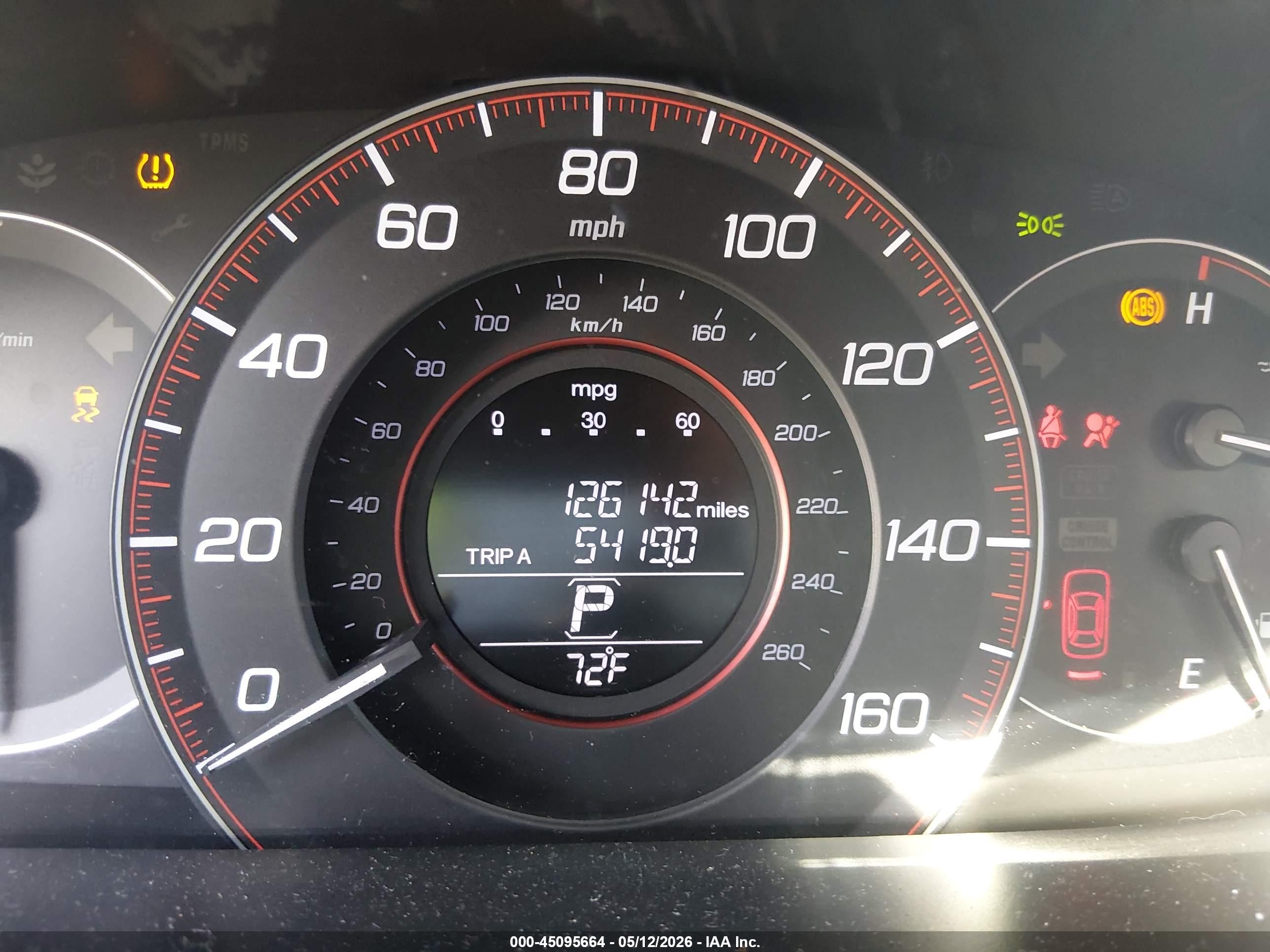 2015 Honda Accord Sport Черный vin: 1HGCR2F58FA108436