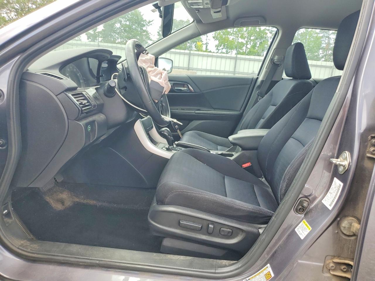 2015 Honda Accord Sport Gray vin: 1HGCR2F58FA121347