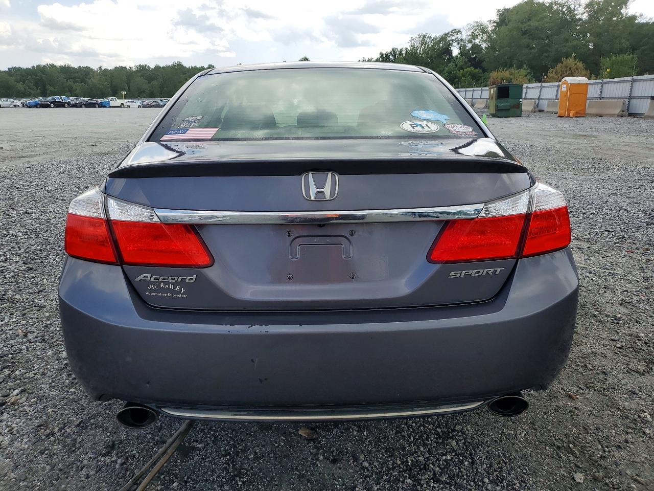 2015 Honda Accord Sport Gray vin: 1HGCR2F58FA121347